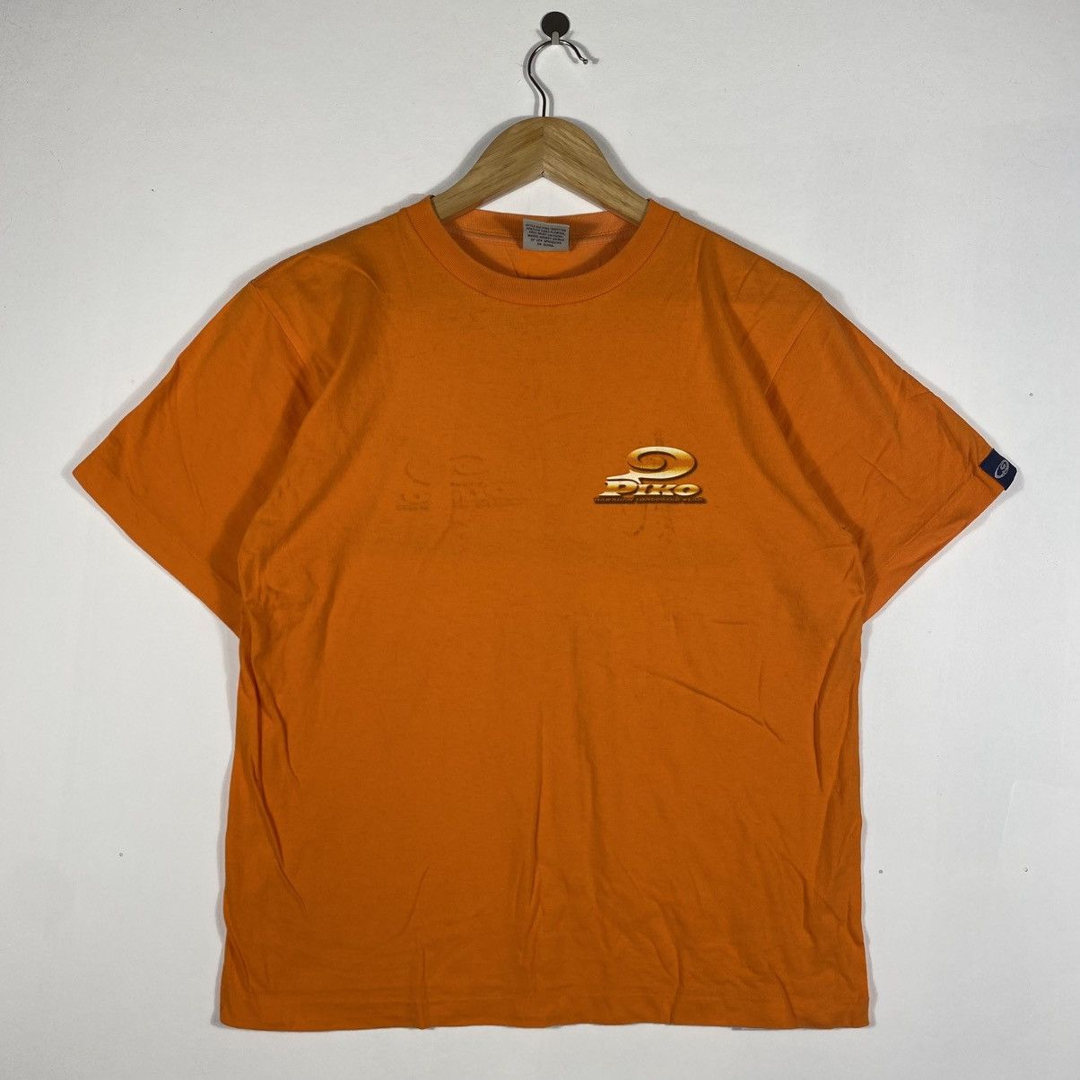 Vintage Vintage 90's PIKO Hawaiian Longboard Wear Logo Surf TeeShirt Size US M / EU 48-50 / 2 - 3 Thumbnail
