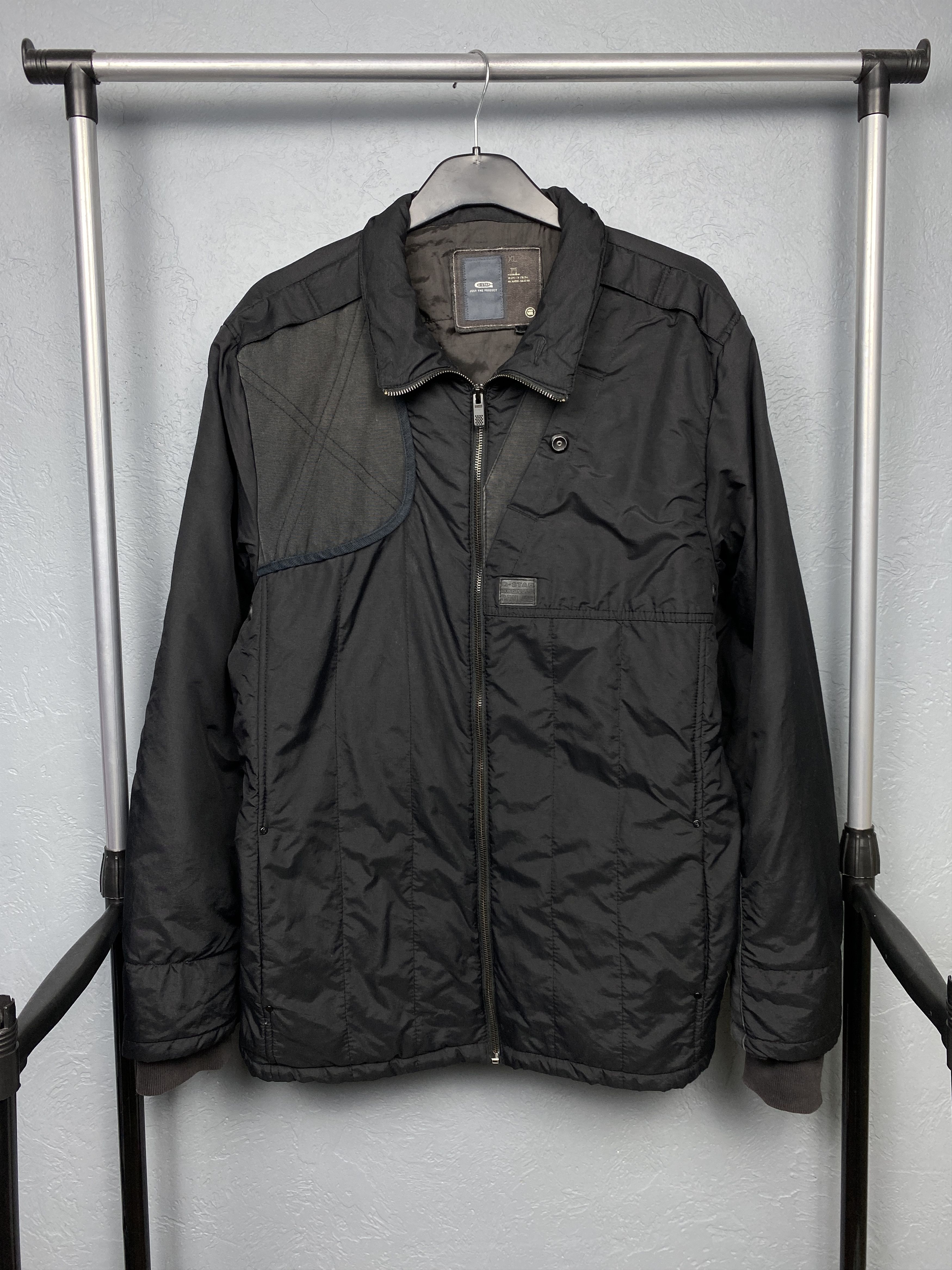 G-Star G Star Raw Vintage Mens Ledger Biker Jacket Size US XL / EU 56 / 4 - 1 Thumbnail