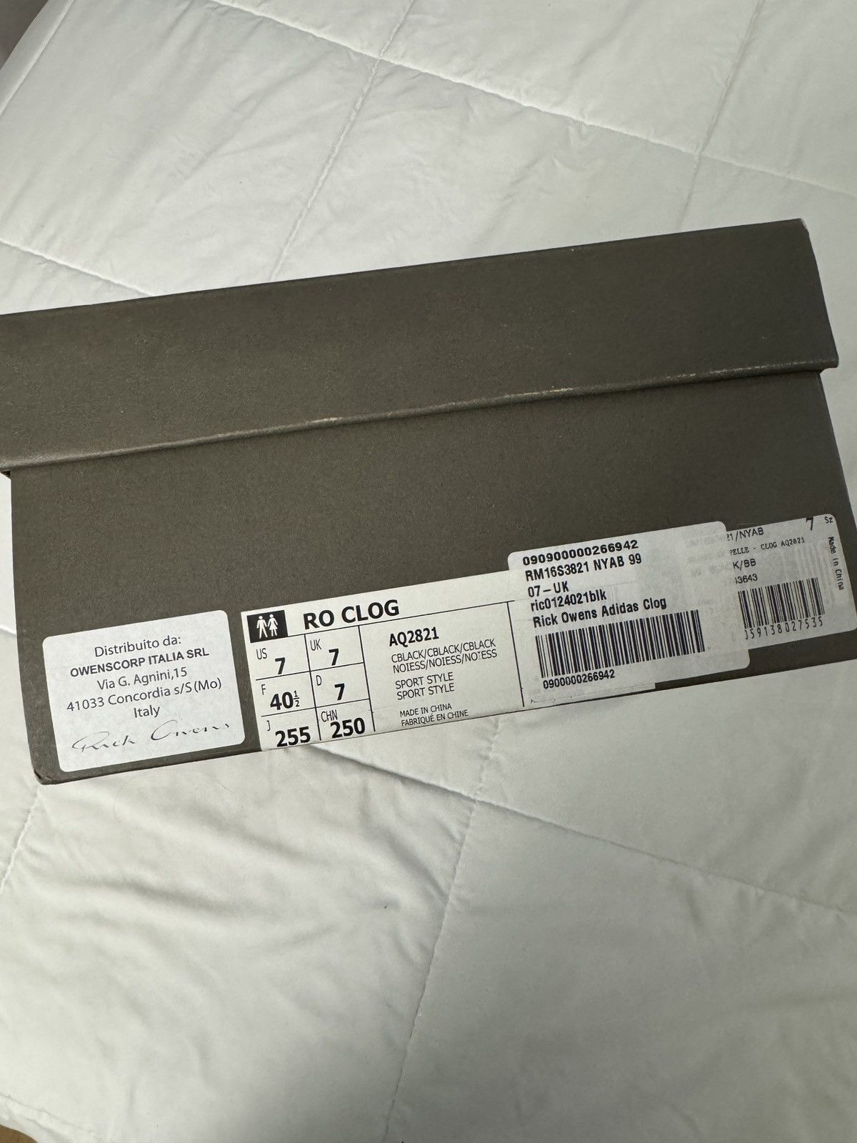 Adidas × Rick Owens RO CLOG Size US 7 / EU 40 - 9 Thumbnail