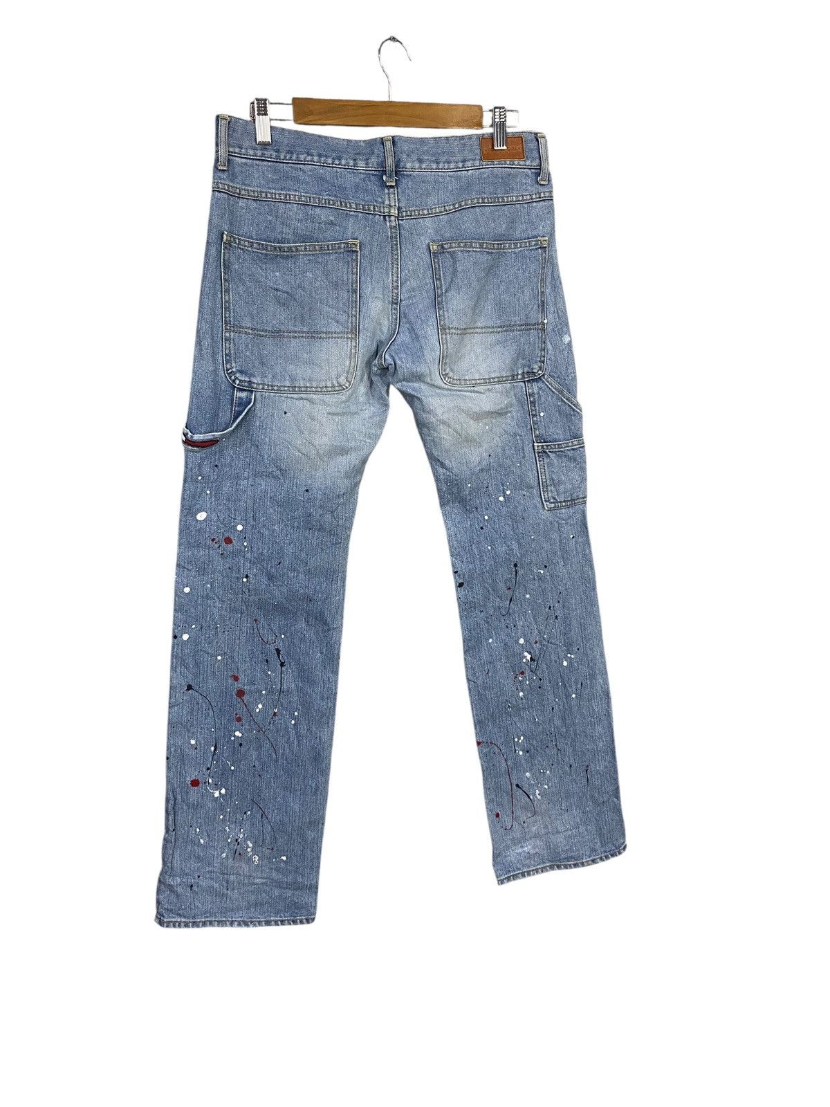Tommy Hilfiger Vintage tommy girl work pant split paint nice design Size 32" / US 10 / IT 46 - 10 Thumbnail