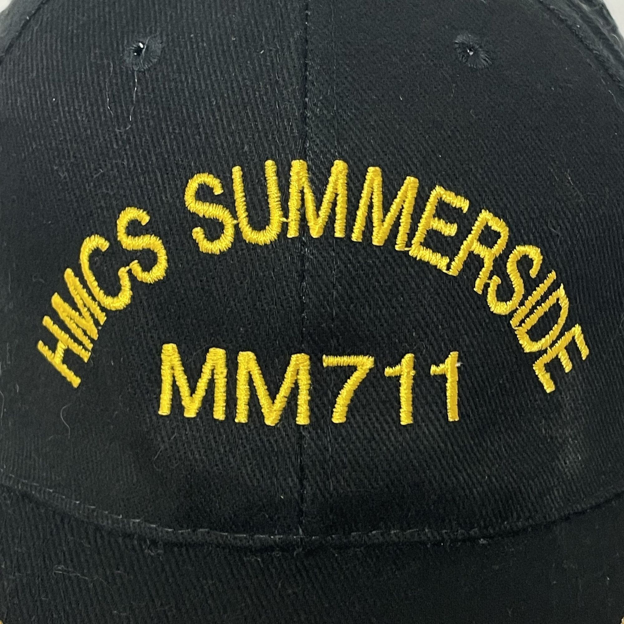 Other Vtg NAVY USNF Canadian Battleship Hat HMCS SUMMERSIDE MM711 Size ONE SIZE - 9 Thumbnail