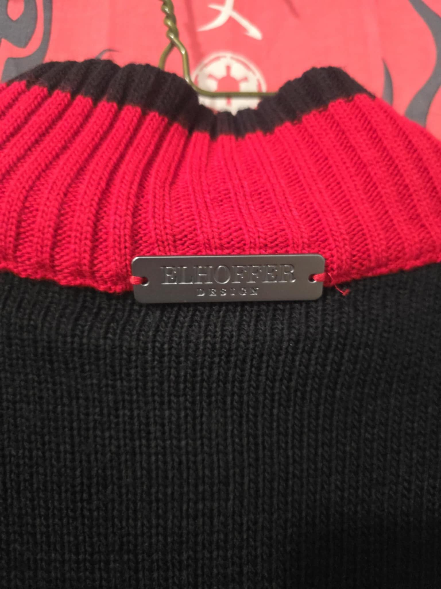Star Wars ELHOFFER Galactic Shadow (Darth Maul) Knit Jacket Size M / US 6-8 / IT 42-44 - 4 Thumbnail