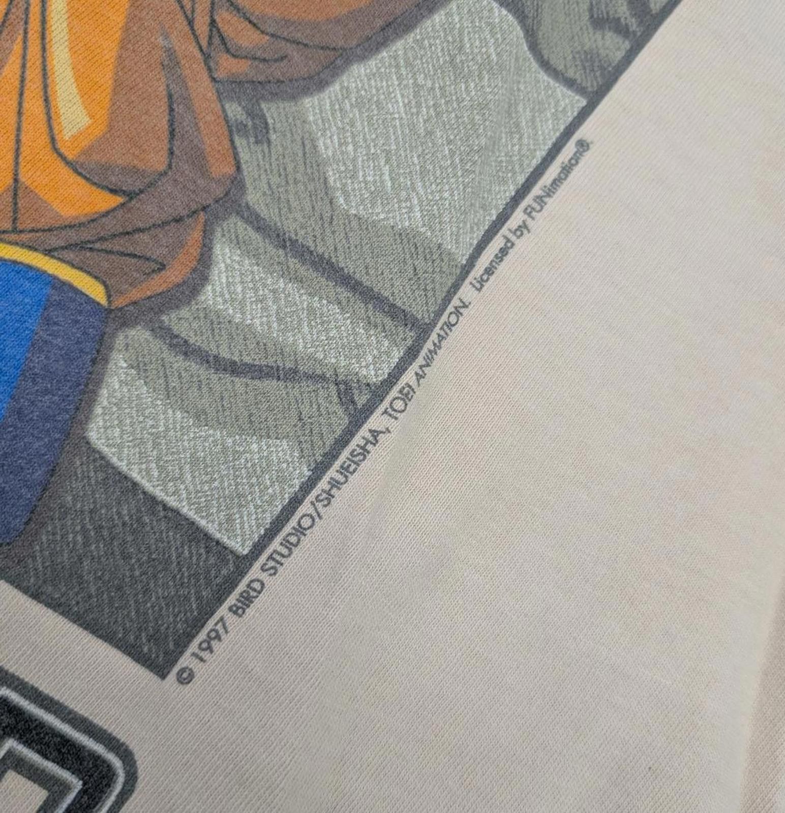 Tultex Vintage 1999 Dragon Ball Z Goku and Piccolo T-shirt Size US L / EU 52-54 / 3 - 6 Thumbnail
