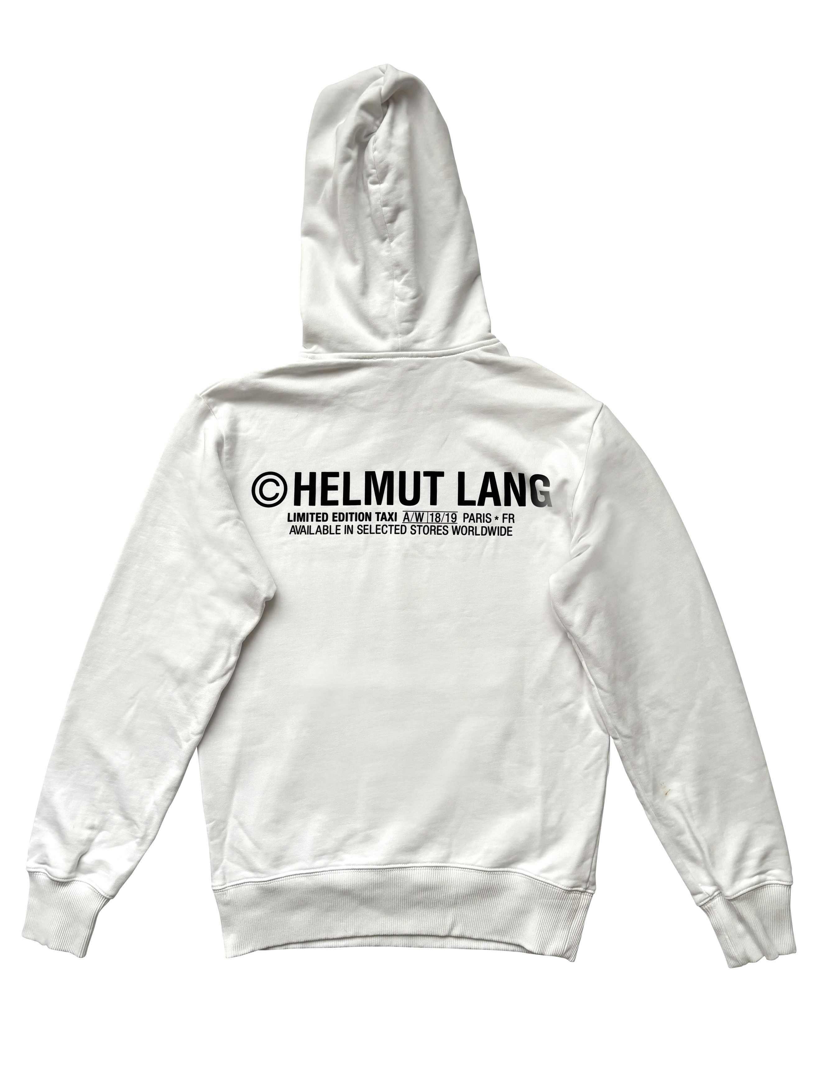 Helmut Lang ⚡️QUICK SALE⚡️2018 Helmut Lang White Taxi Hoodie Size US S / EU 44-46 / 1 - 2 Thumbnail
