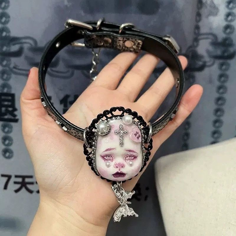 Japanese Brand × Vintage Retro punk necklace Size ONE SIZE - 1 Thumbnail