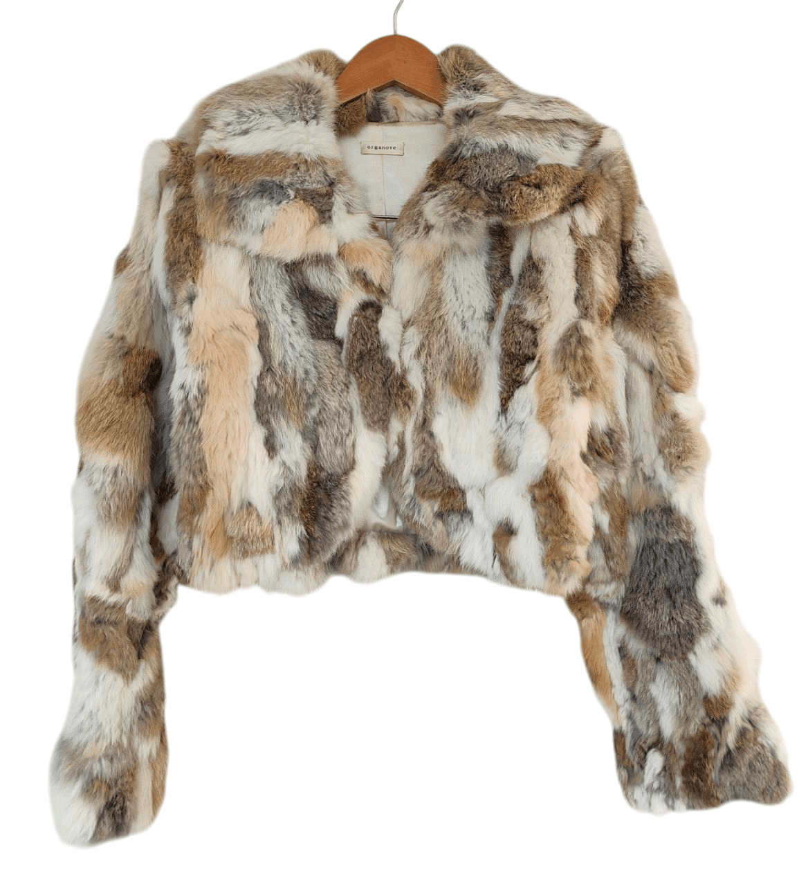 Japanese Brand Organove Japan Rabbit Fur Jacket Size M / US 6-8 / IT 42-44 - 6 Thumbnail