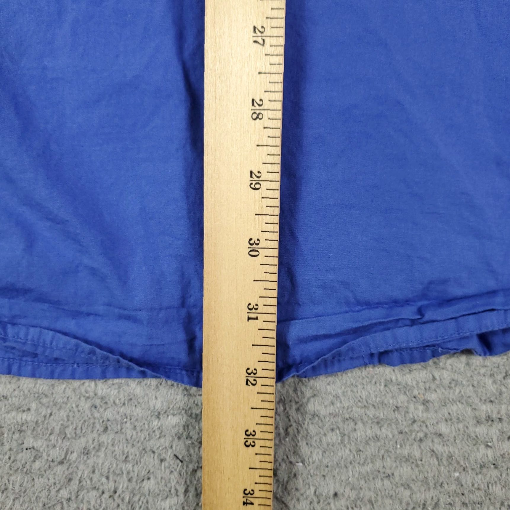 Vintage Columbia Shirt Men's 2XL Blue Short Sleeve Button-Up Cotton Blend Collared Size US XXL / EU 58 / 5 - 6 Thumbnail
