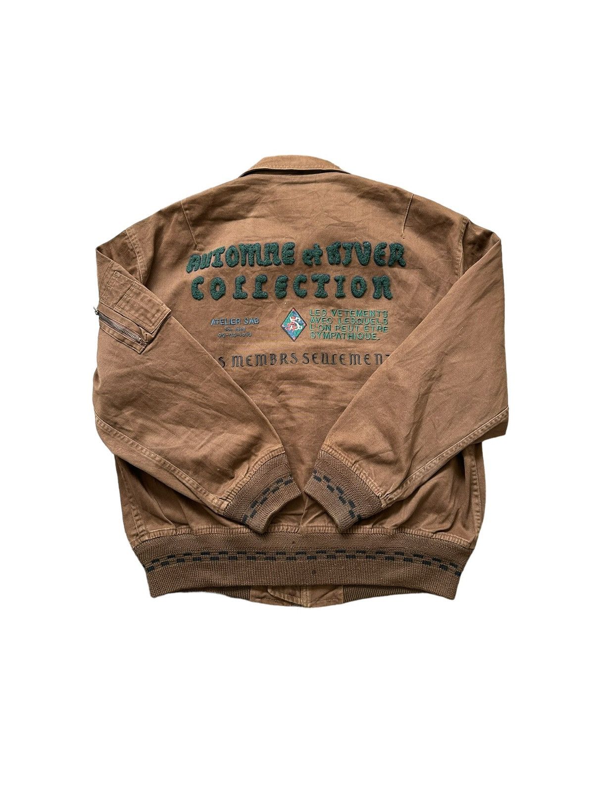 Vintage 80’s Atelier Sab for Men A/H collection Size US L / EU 52-54 / 3 - 7 Thumbnail
