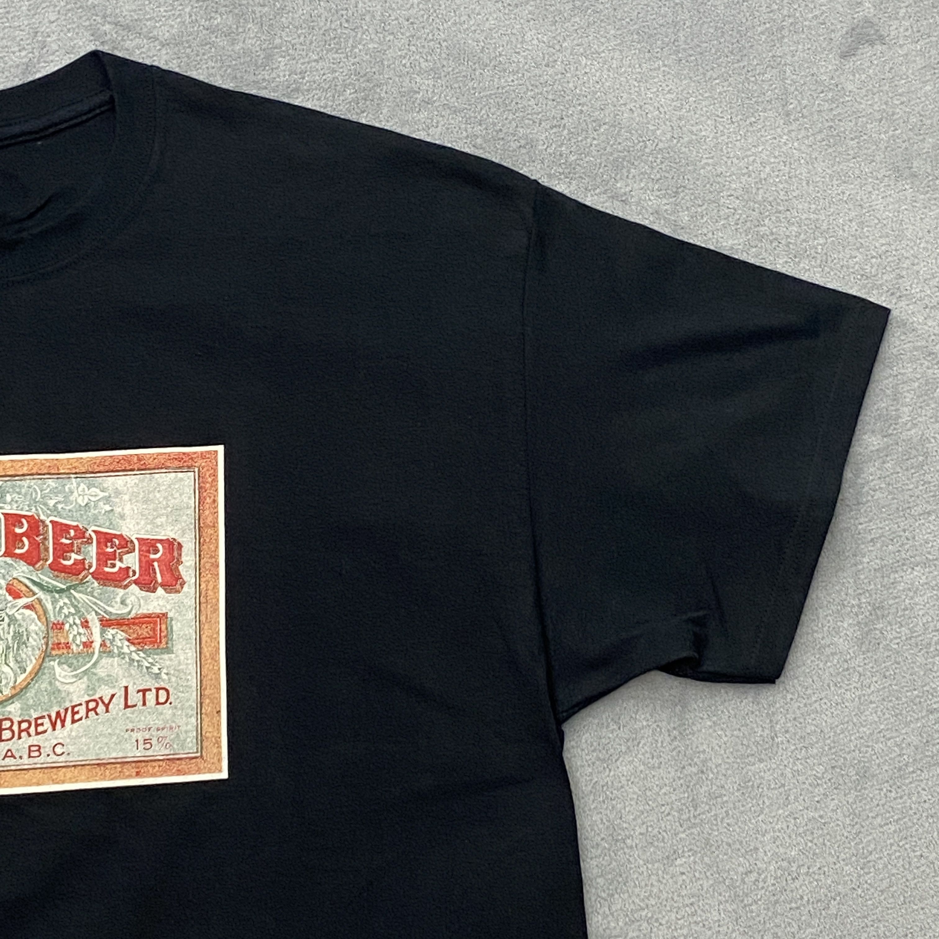 Gildan SILVER SPRING BREWERY T Shirt XL BOCK BEER S/S Vancouver BC Size US XL / EU 56 / 4 - 6 Thumbnail