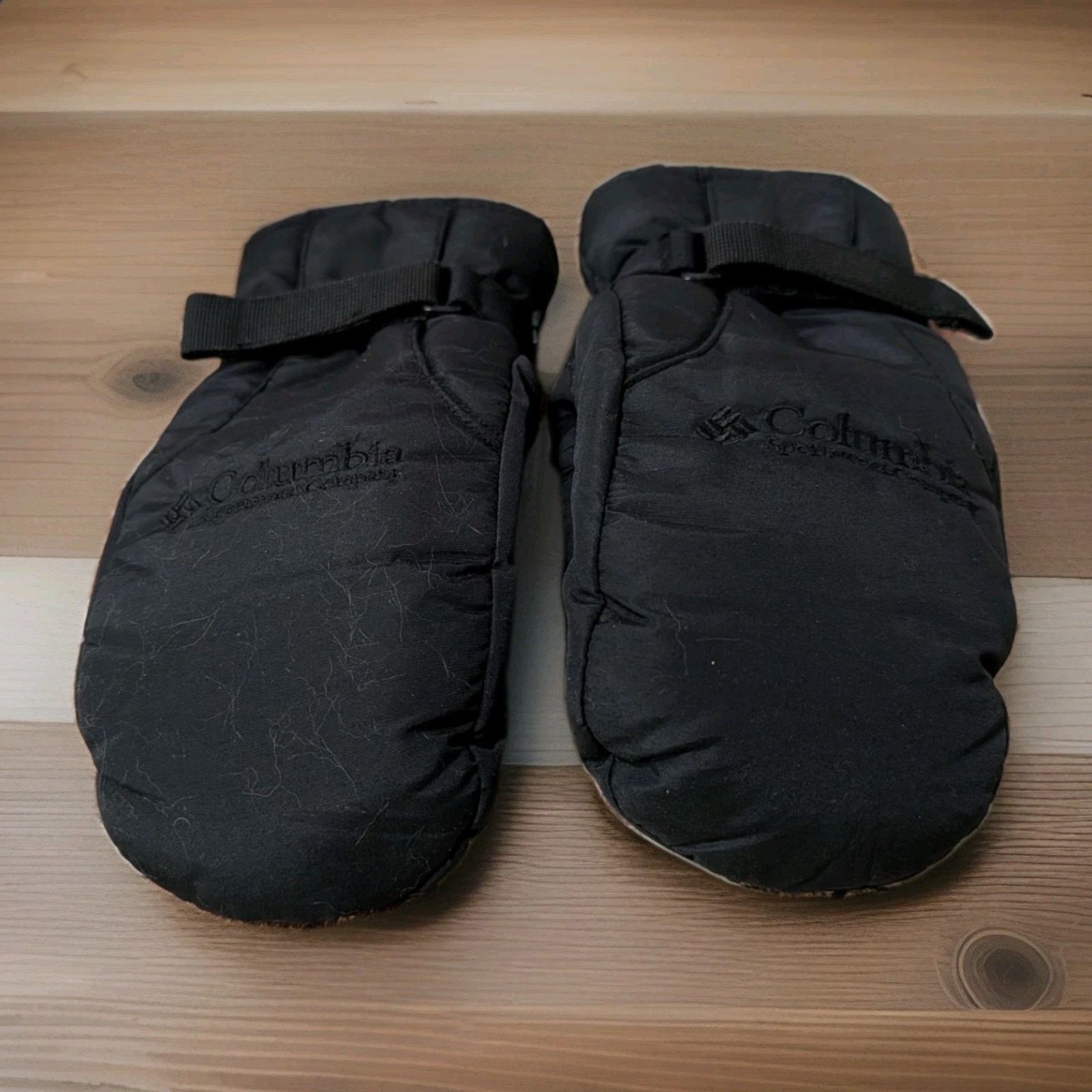 Columbia Columbia Black Mittens Ski Snow Winter Women Medium Preloved Size ONE SIZE - 1 Thumbnail