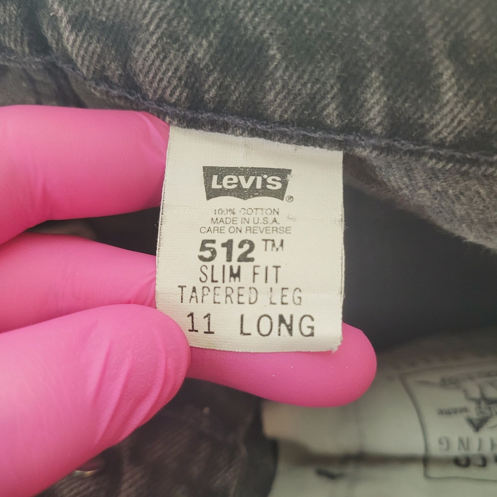 Levi's Vintage 90s Levi's 512 Jeans 29" High Rise Mom Jean Slim Fit Size 29" - 5 Thumbnail