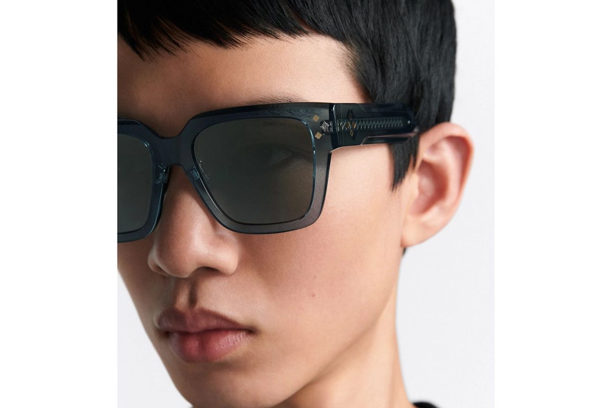 Dior o1bcso1str0126 Size: OS/Cd Diamond S3F in Grey/Blue Size ONE SIZE - 6 Thumbnail