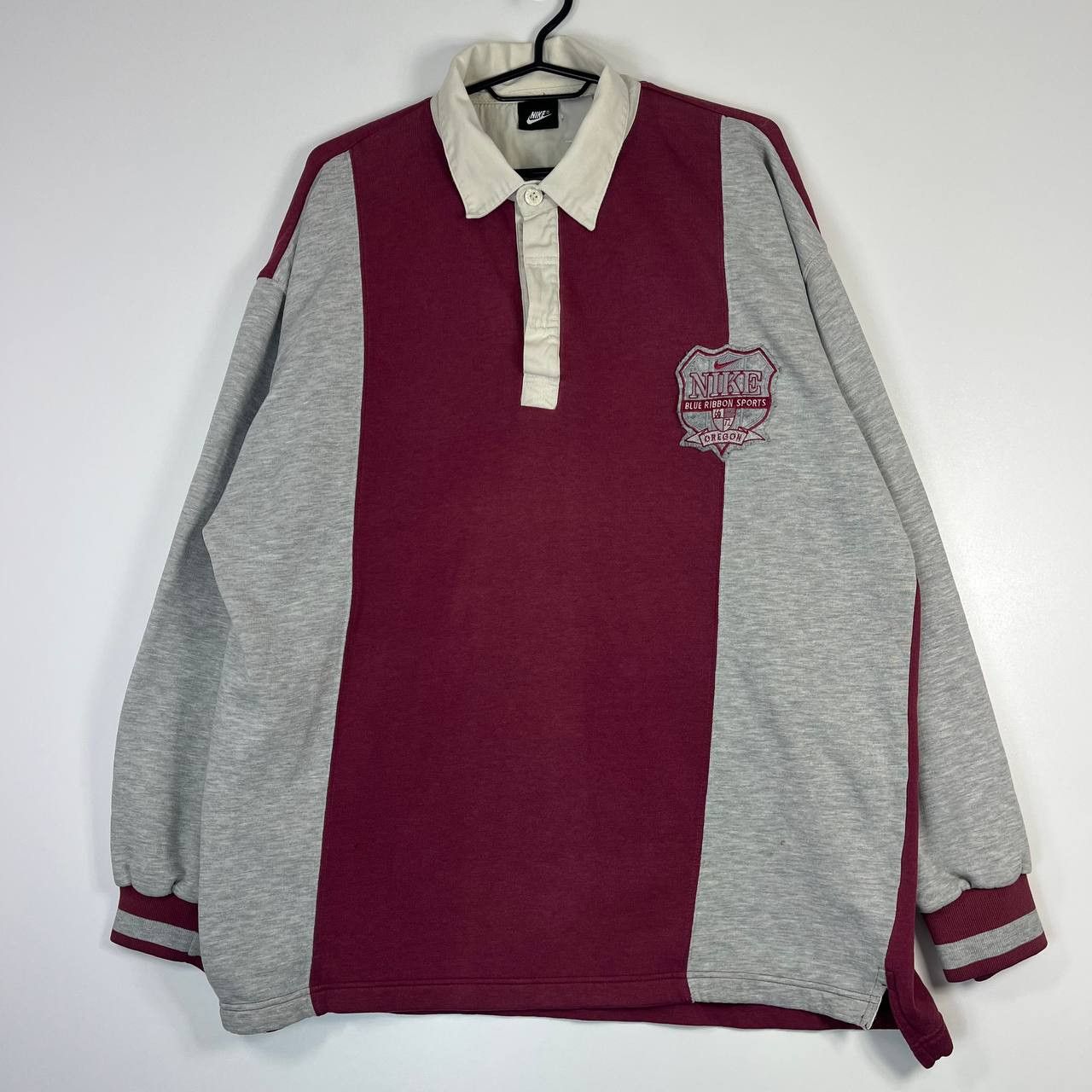 Nike Nike Blue Ribbon Vintage Sports Oregon Rugby Shirt Size L Size US L / EU 52-54 / 3 - 1 Thumbnail