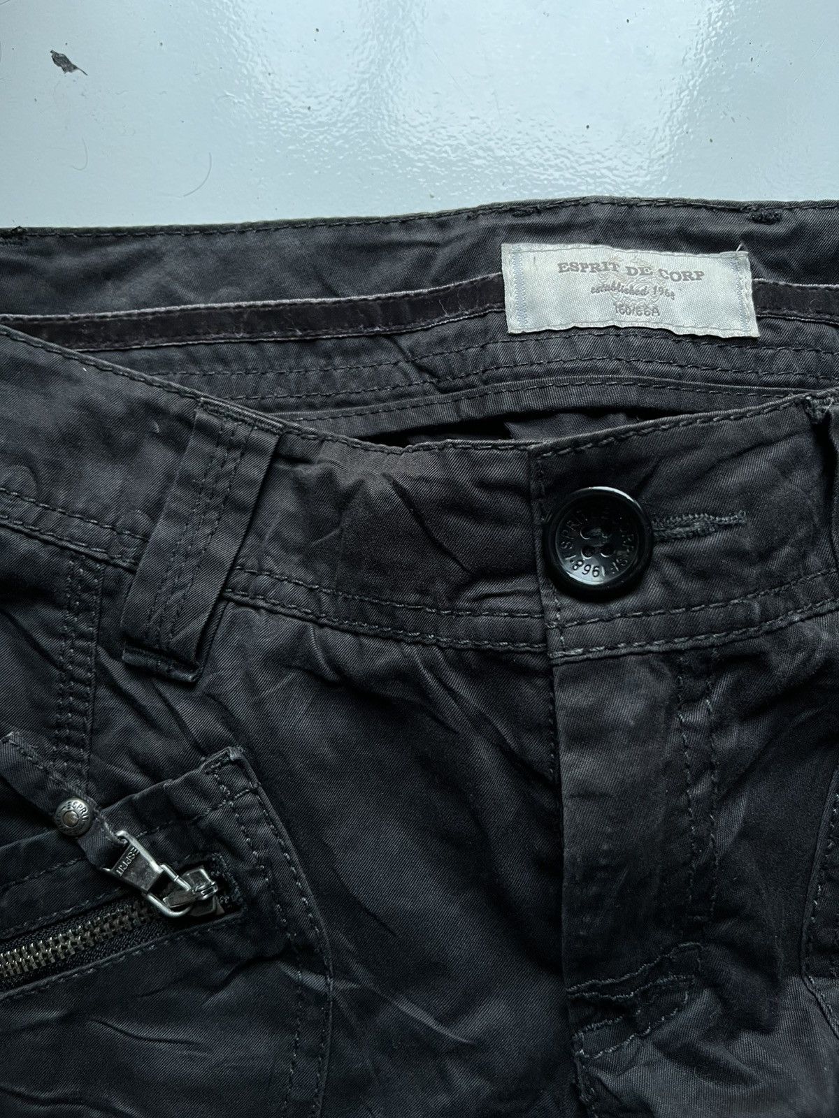 GOA 2000s esprit de corp vkei flared cargo pants Size US 30 / EU 46 - 5 Thumbnail