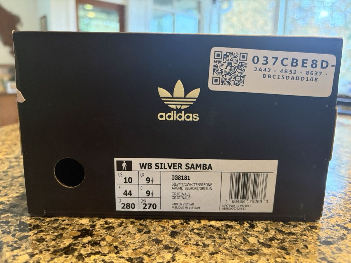 Adidas × Wales Bonner Silver Wales Bonner Samba Size US 10 / EU 43 - 7 Thumbnail