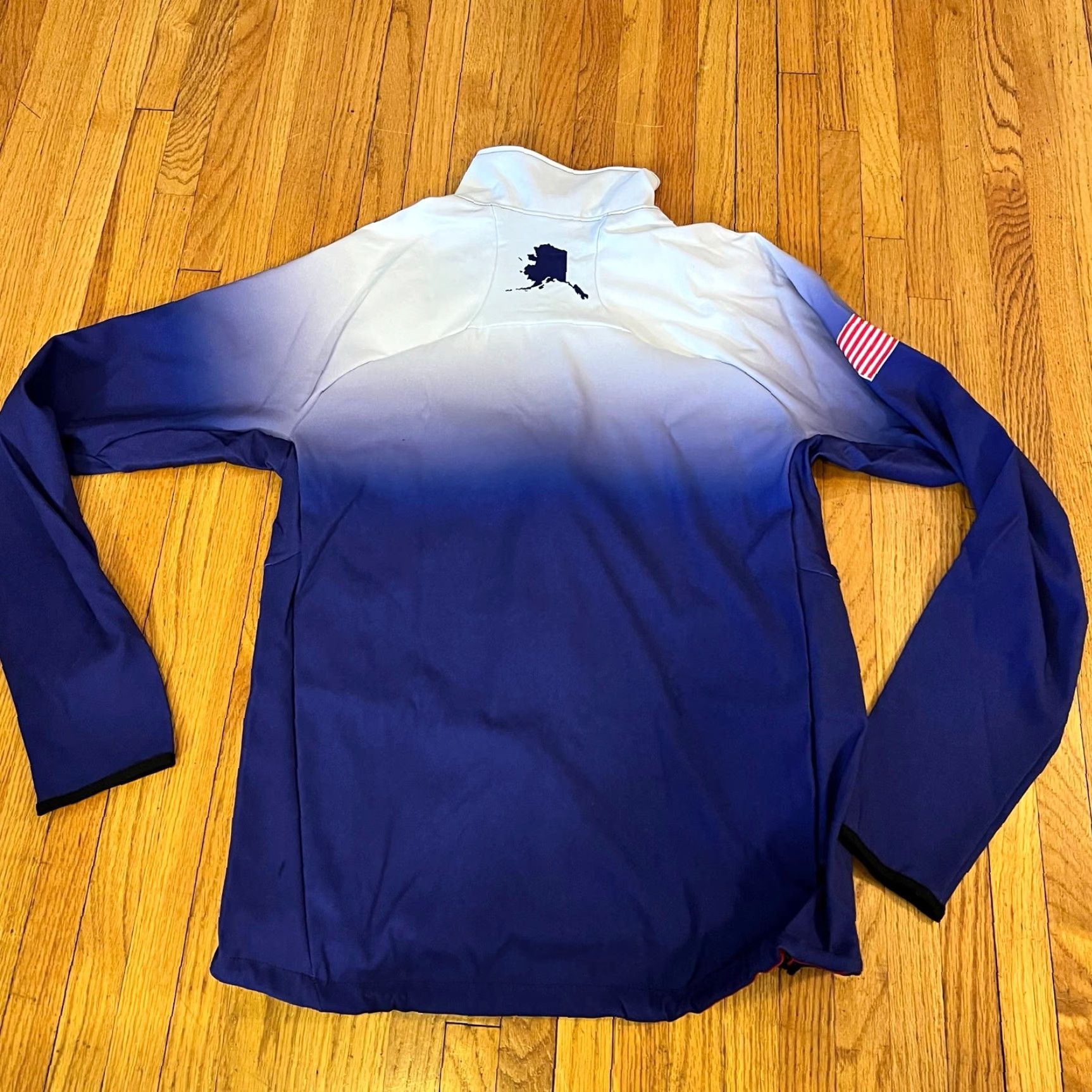 Vintage VINTAGE Podium Wear Jacket Womens XS Alaskan Team Purple White Performance Running Size XS / US 0-2 / IT 36-38 - 4 Thumbnail