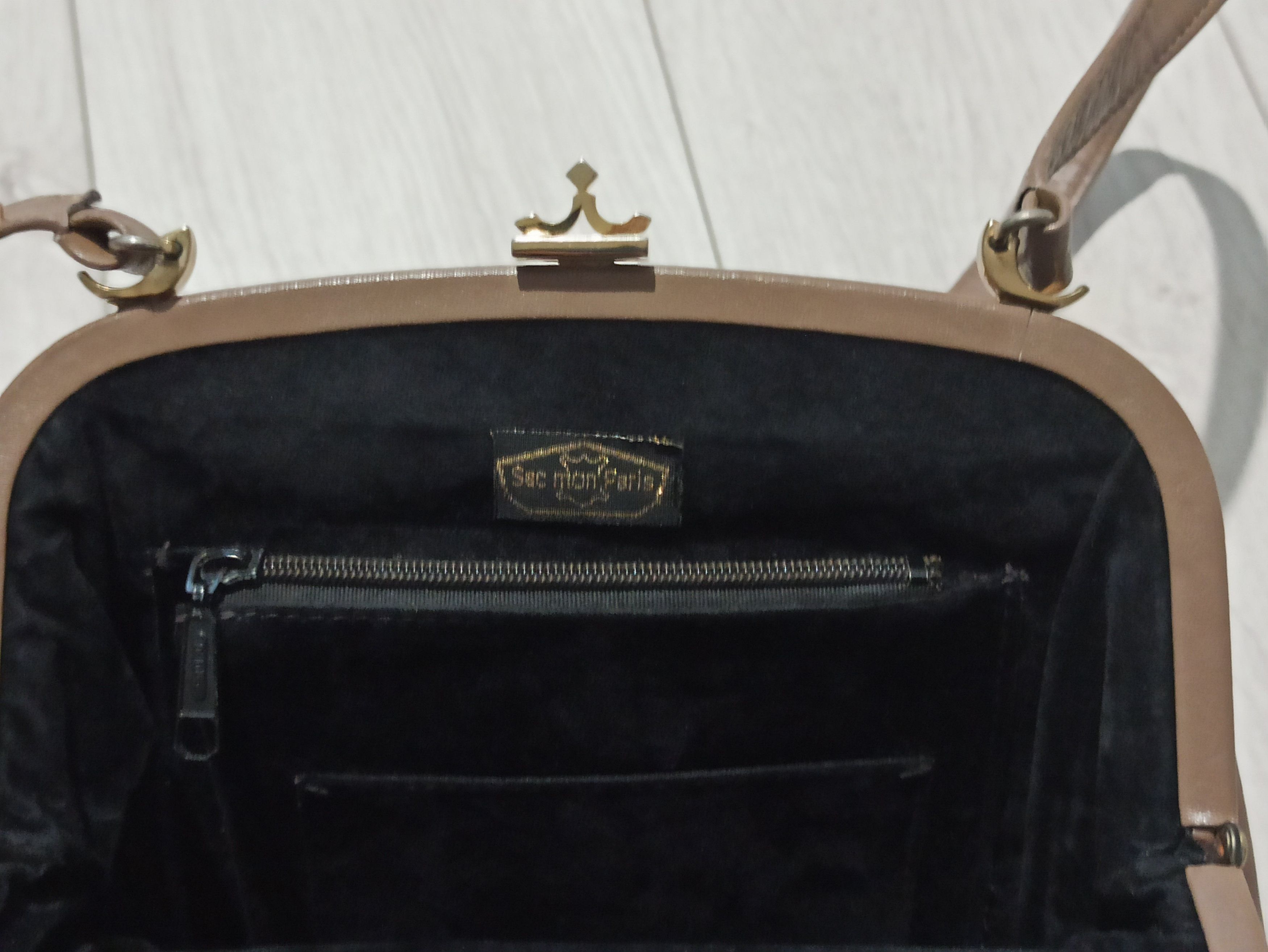 Designer × Vintage Sac mon Paris vintage leather bag Size ONE SIZE - 4 Thumbnail