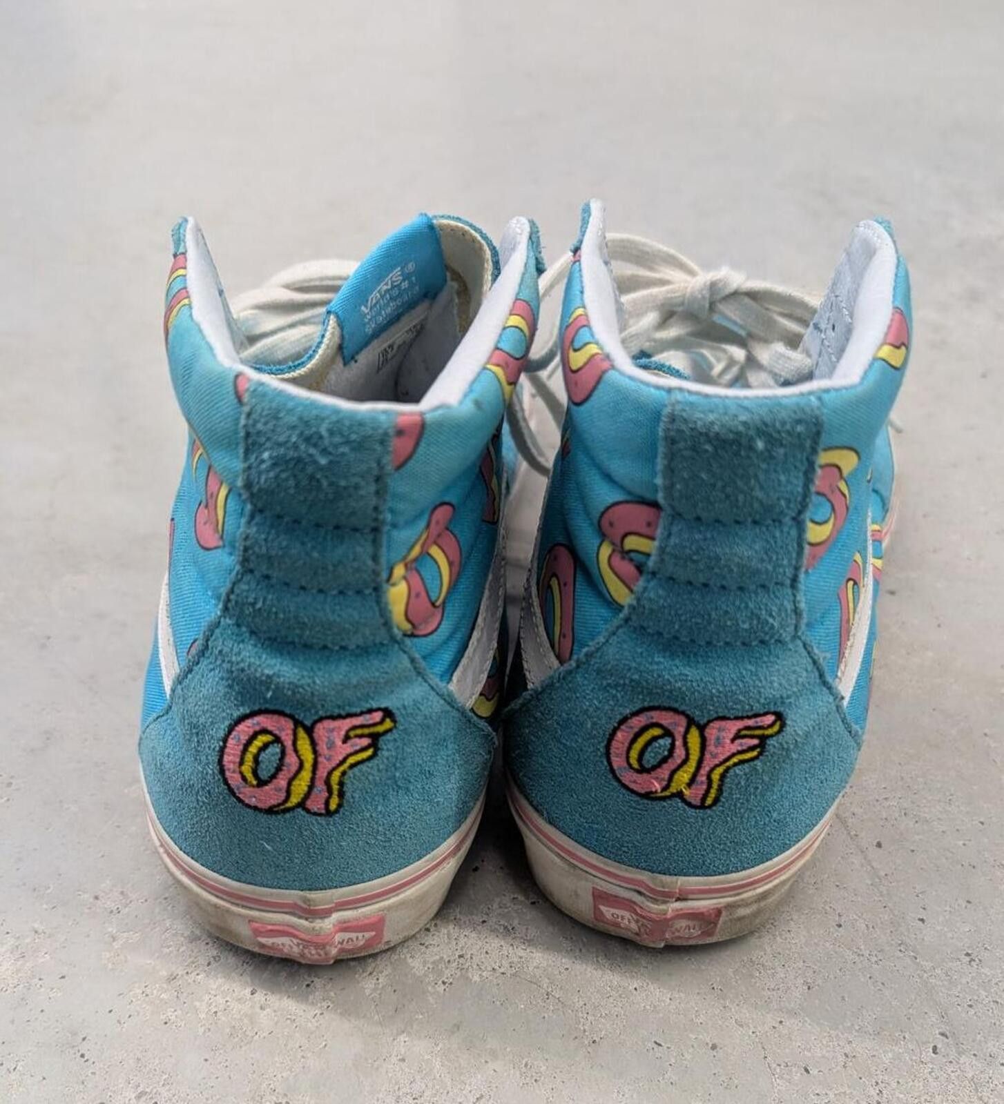 Vans Vans Sk8-Hi Limited Edition Odd Future Donut Blue Sneakers Size ONE SIZE - 6 Thumbnail