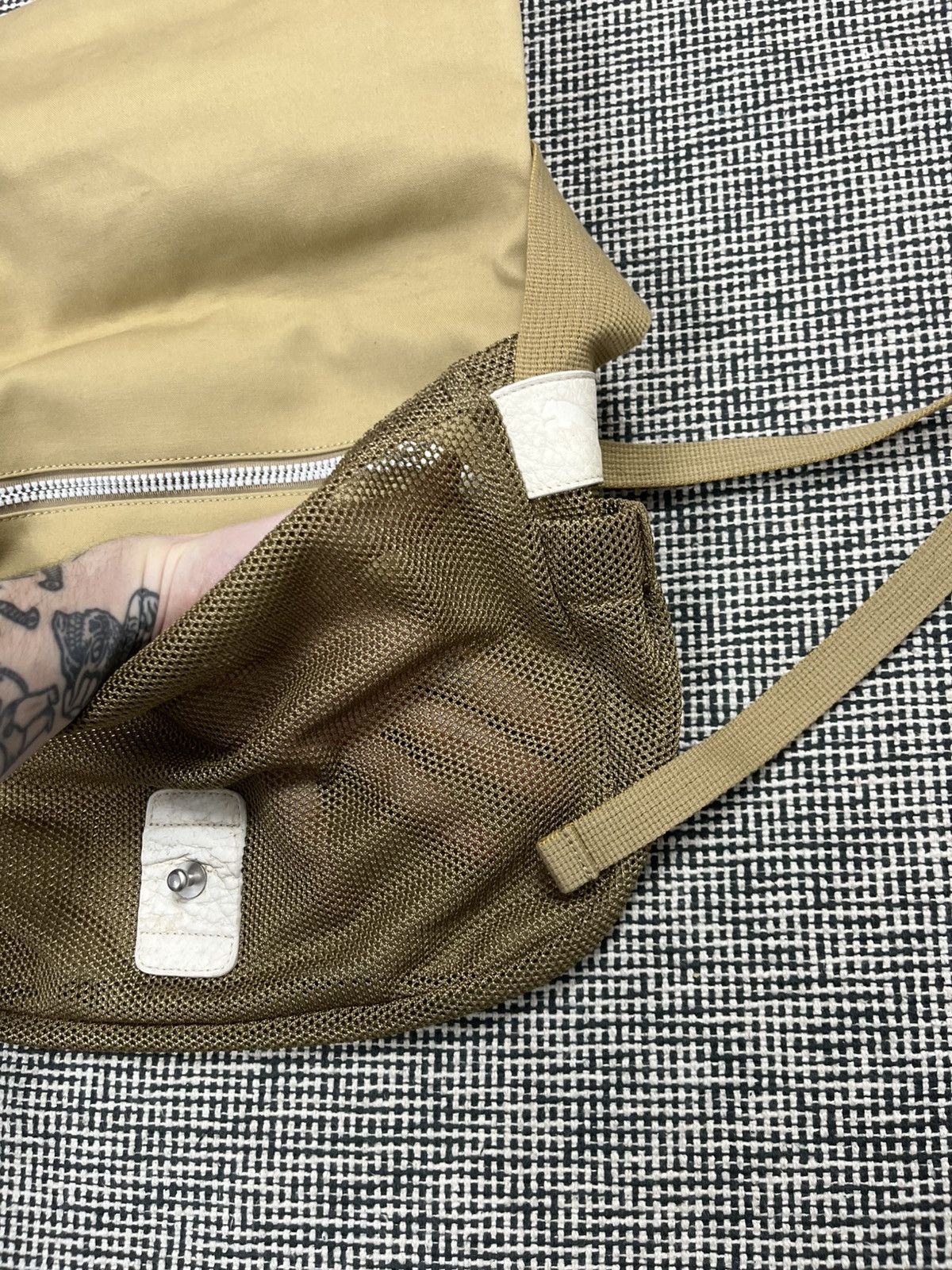 Neil Barrett × Puma Puma Neill Barrett 96hours mesh crossbody messenger bag Size ONE SIZE - 5 Thumbnail