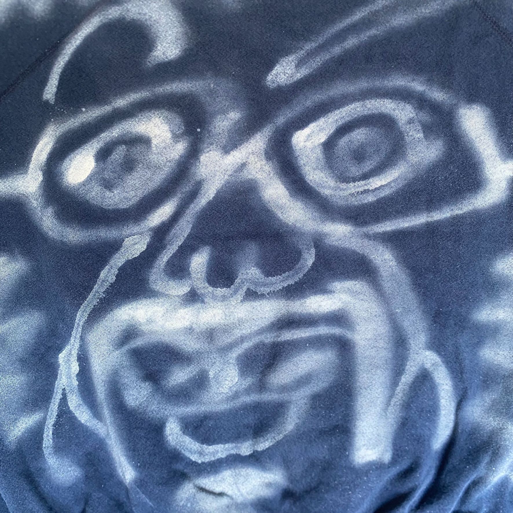 Vintage Vintage 90s Face Paint Sweatshirt Painted Art Crewneck Size US L / EU 52-54 / 3 - 7 Thumbnail
