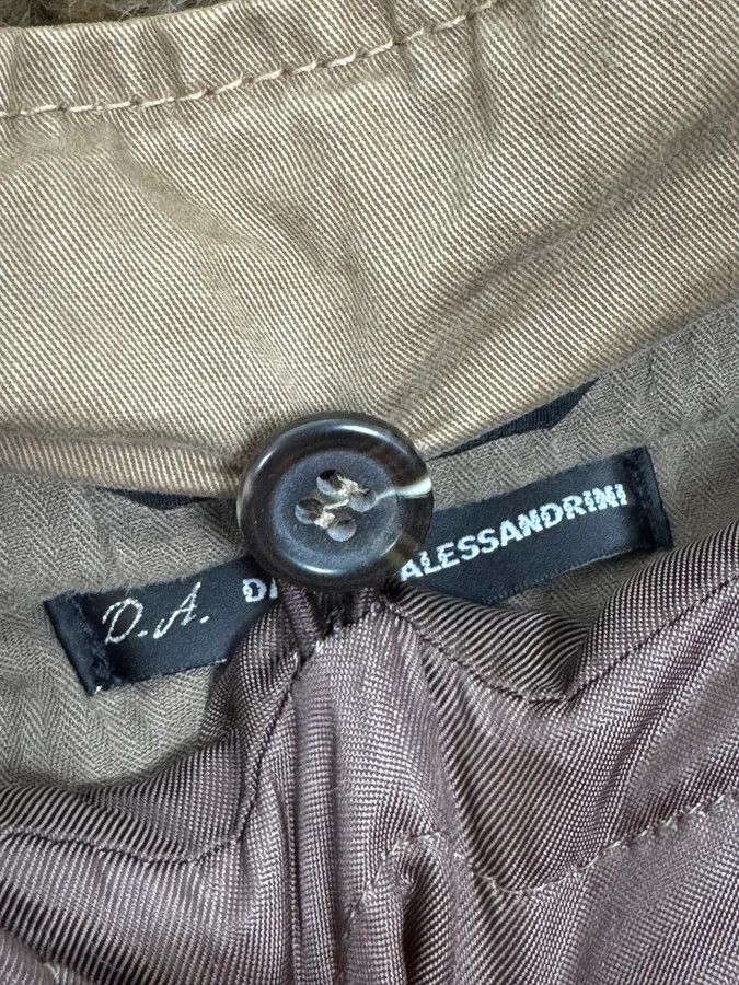 Daniele Alessandrini 2000s Daniele Alessandrini Military Beige Fur Hooded Jacket Size US S / EU 44-46 / 1 - 8 Thumbnail