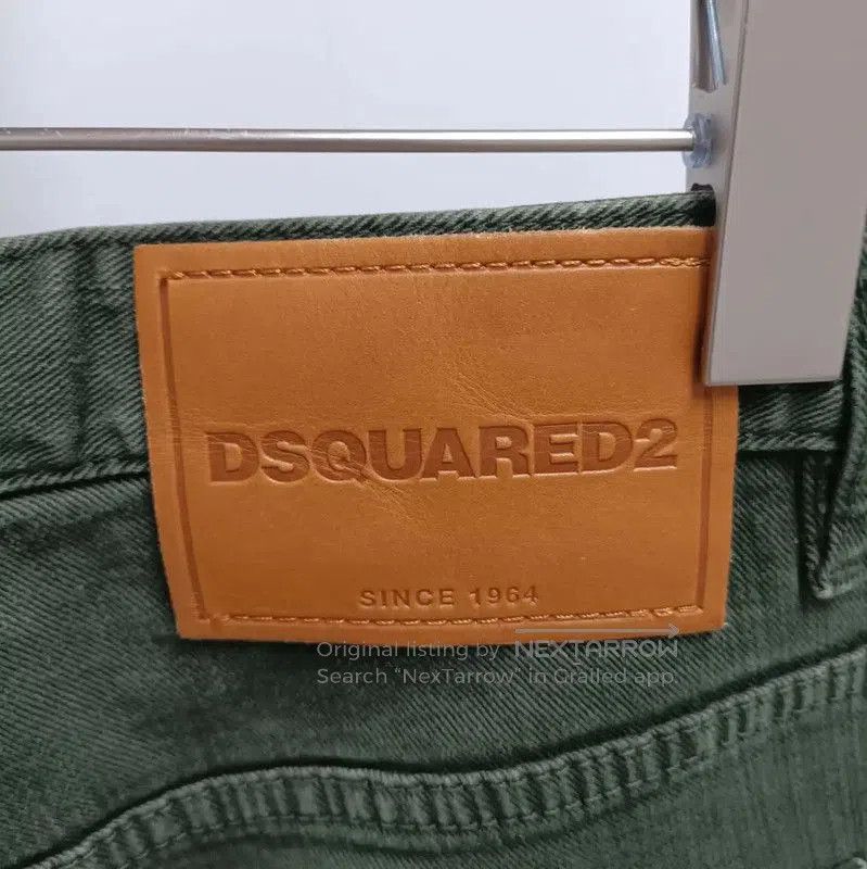 Dsquared2 DSQUARED2 Casual Pants in Dark Green . Size US 26 / EU 42 - 6 Thumbnail