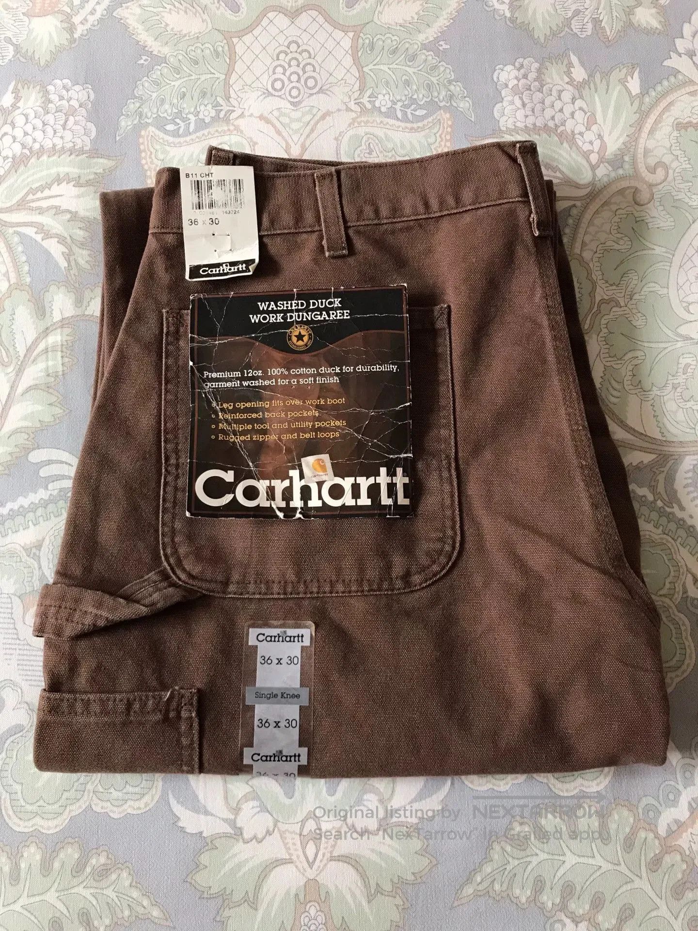 Carhartt Carhartt B11 CHT Work Pants. Size US 36 / EU 52 - 1 Thumbnail