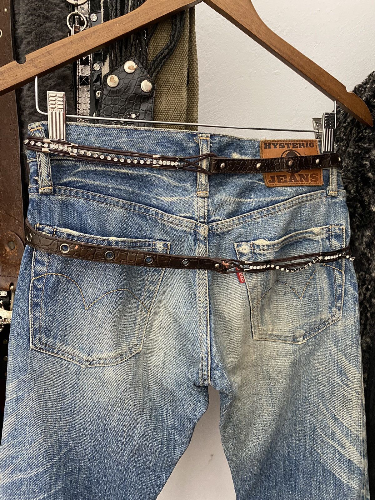 If Six Was Nine Chain crystal wide belt Size ONE SIZE - 5 Thumbnail