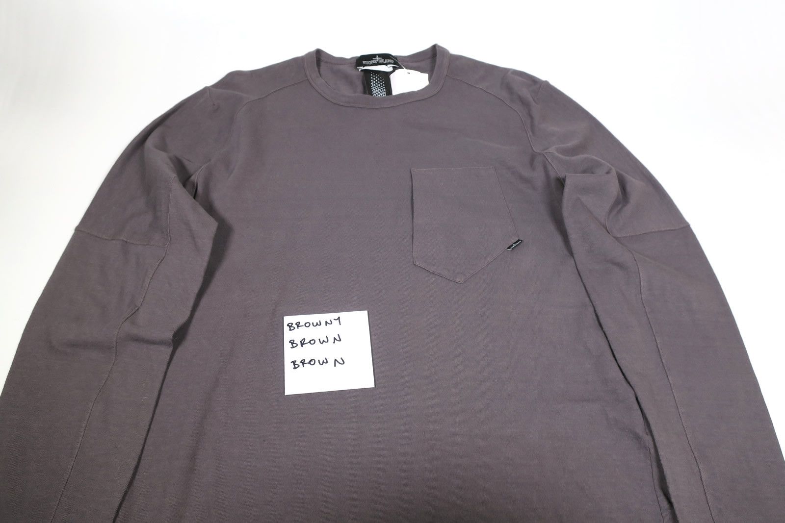 Stone Island Shadow Project Stone Island Shadow Project Long Sleeve Jersey T-Shirt Size US L / EU 52-54 / 3 - 2 Thumbnail