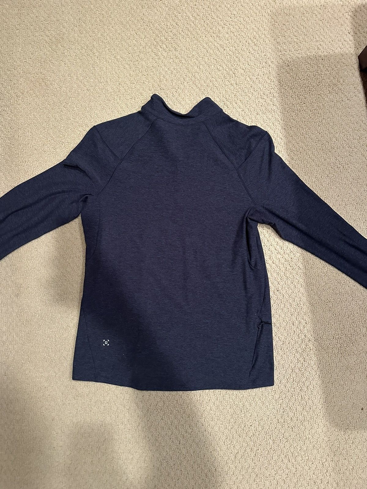 Lululemon Lululemon navy blue quarter zip Size US M / EU 48-50 / 2 - 3 Thumbnail