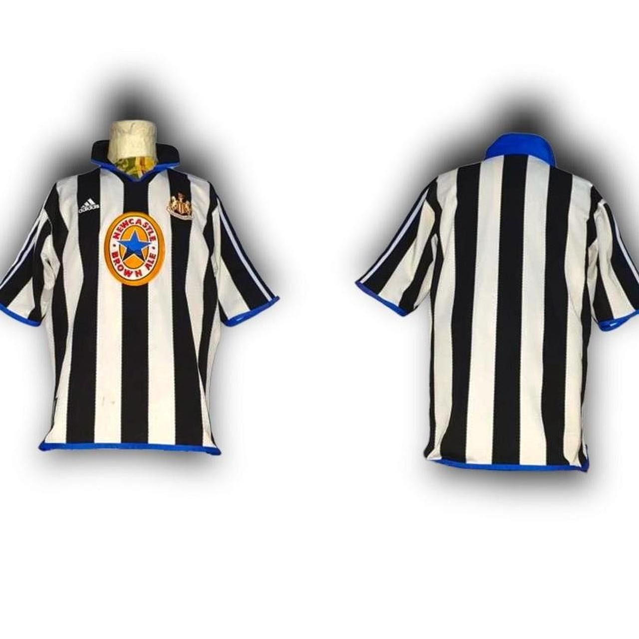 Adidas Fc Newcastle United England 1999 2000 Home Shirt Jersey Size US XL / EU 56 / 4 - 3 Thumbnail