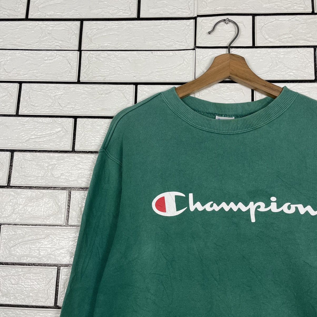 Champion Champion Big Logo Green Sweatshirt Size US M / EU 48-50 / 2 - 6 Thumbnail