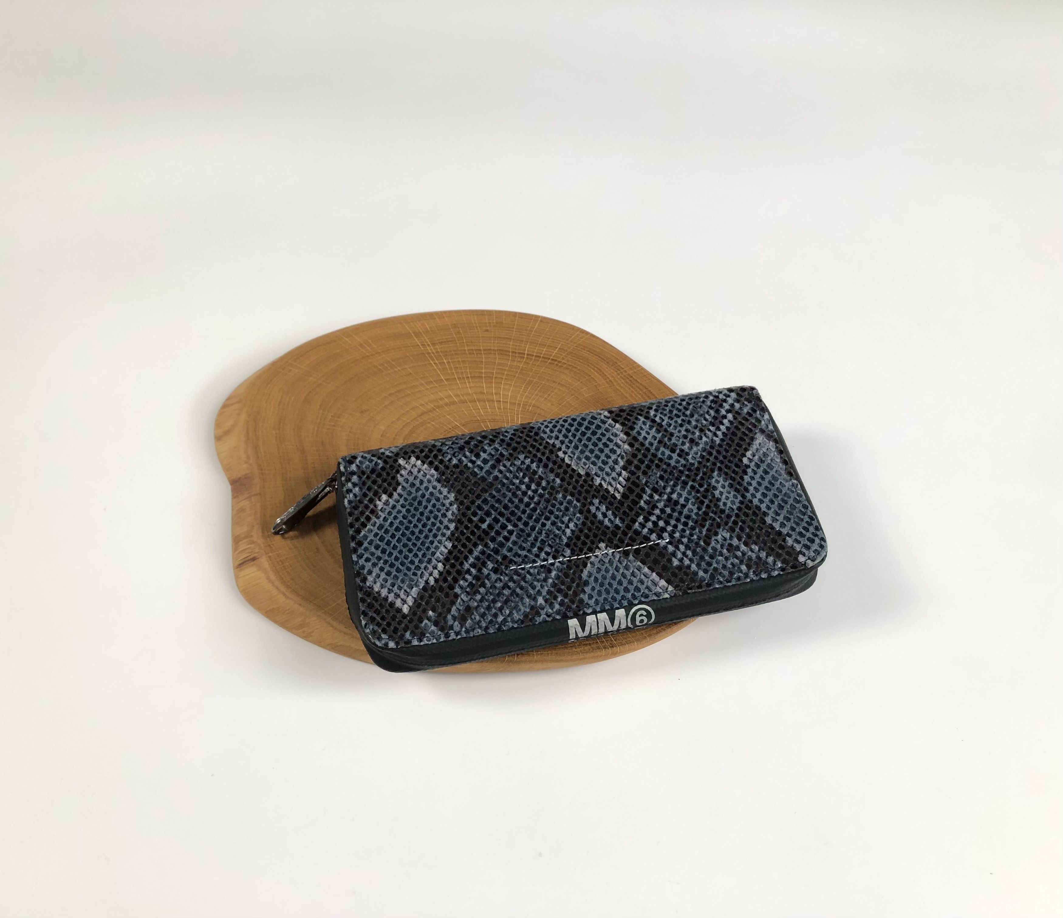Maison Margiela Maison Margiela MM6 Lizard-Embossed Long Wallet Size ONE SIZE - 1 Thumbnail