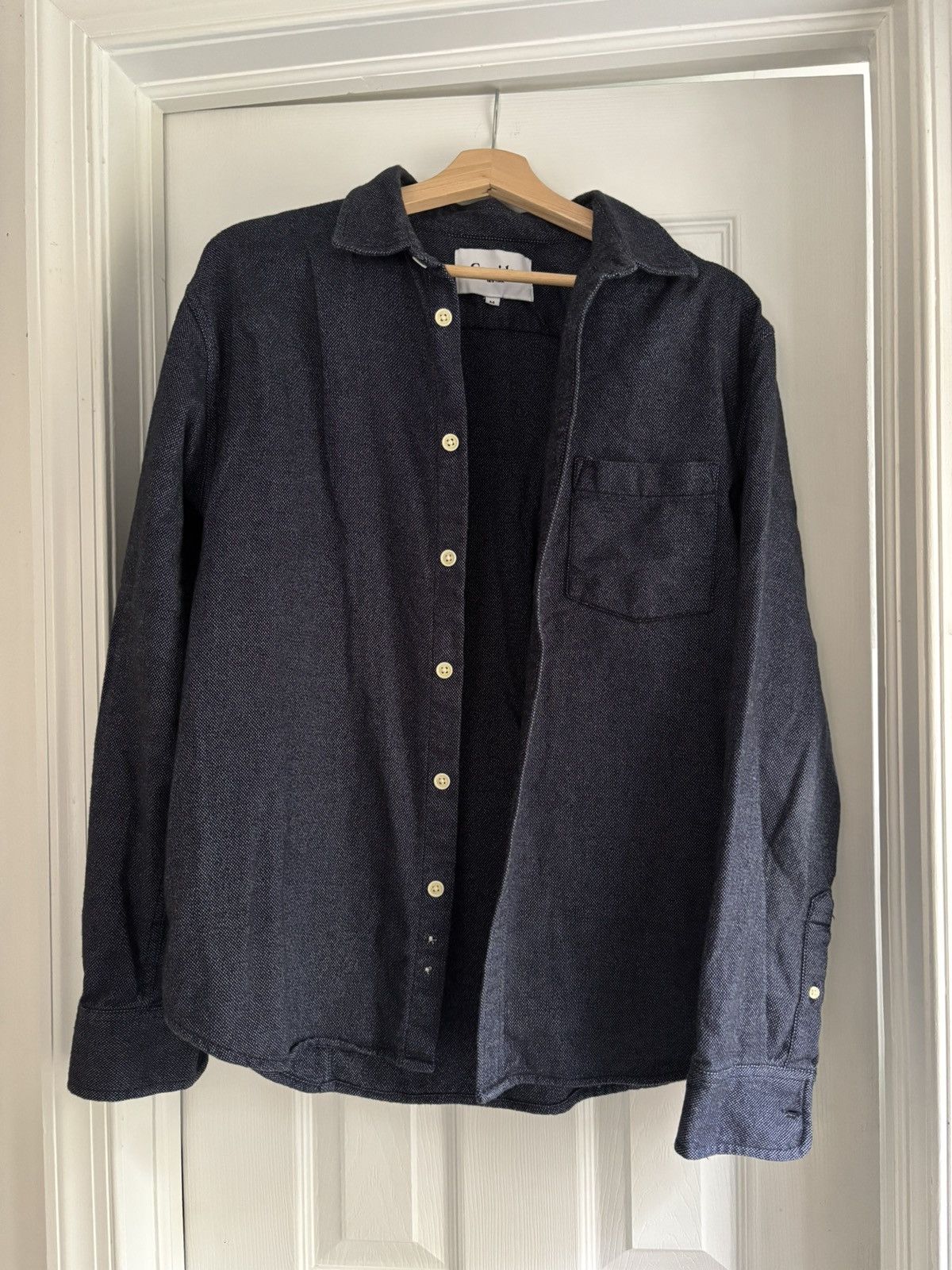Corridor Corridor NYC Soft Flannel Shirt Navy M Size US M / EU 48-50 / 2 - 1 Thumbnail