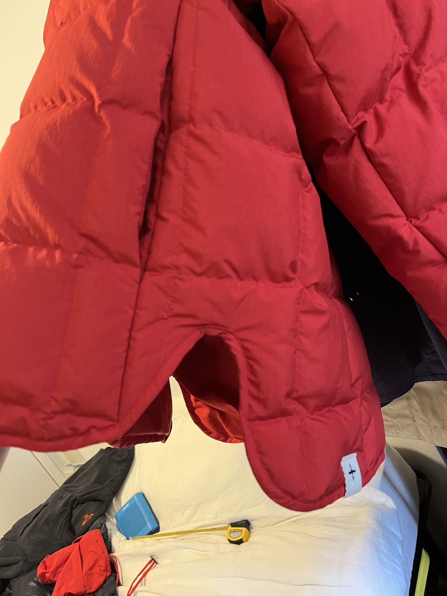Jil Sander WORN ONCE $1650 Insulator Down Jacket Liner Quilted Red Size US L / EU 52-54 / 3 - 5 Thumbnail