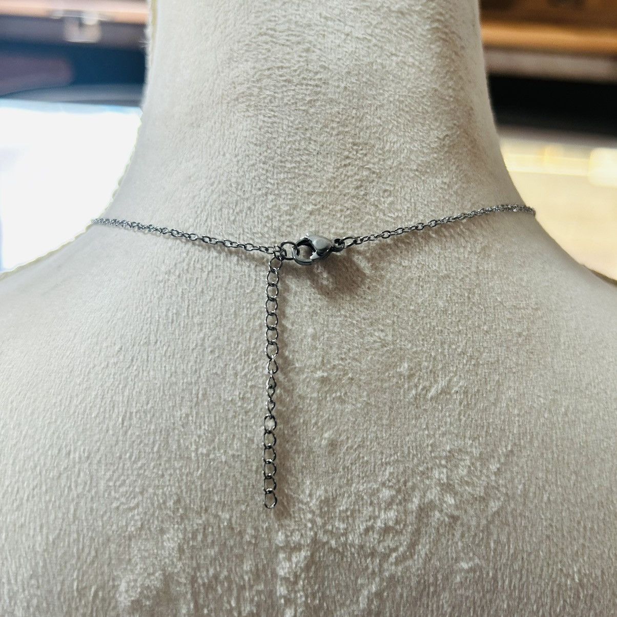 Handmade Handcrafted vintage delicate silver cross pendant necklace Size ONE SIZE - 4 Thumbnail