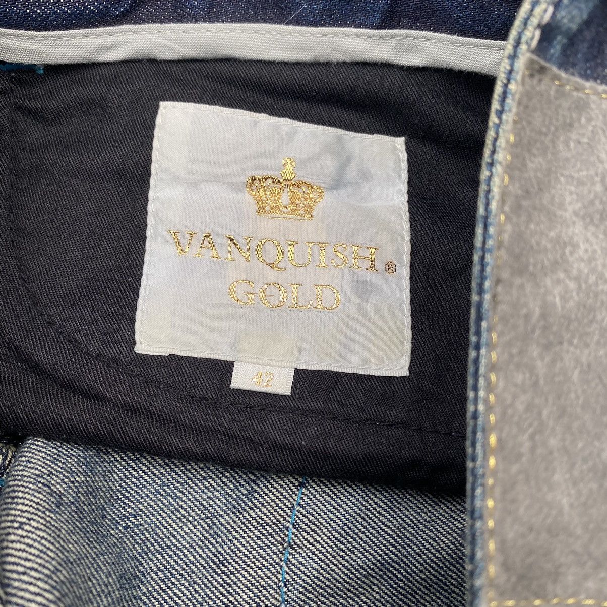 14th Addiction × If Six Was Nine × Vanquish VANQUISH GOLD 🔥SEX IS HEAVEN🔥 FLARE Size US 30 / EU 46 - 11 Thumbnail