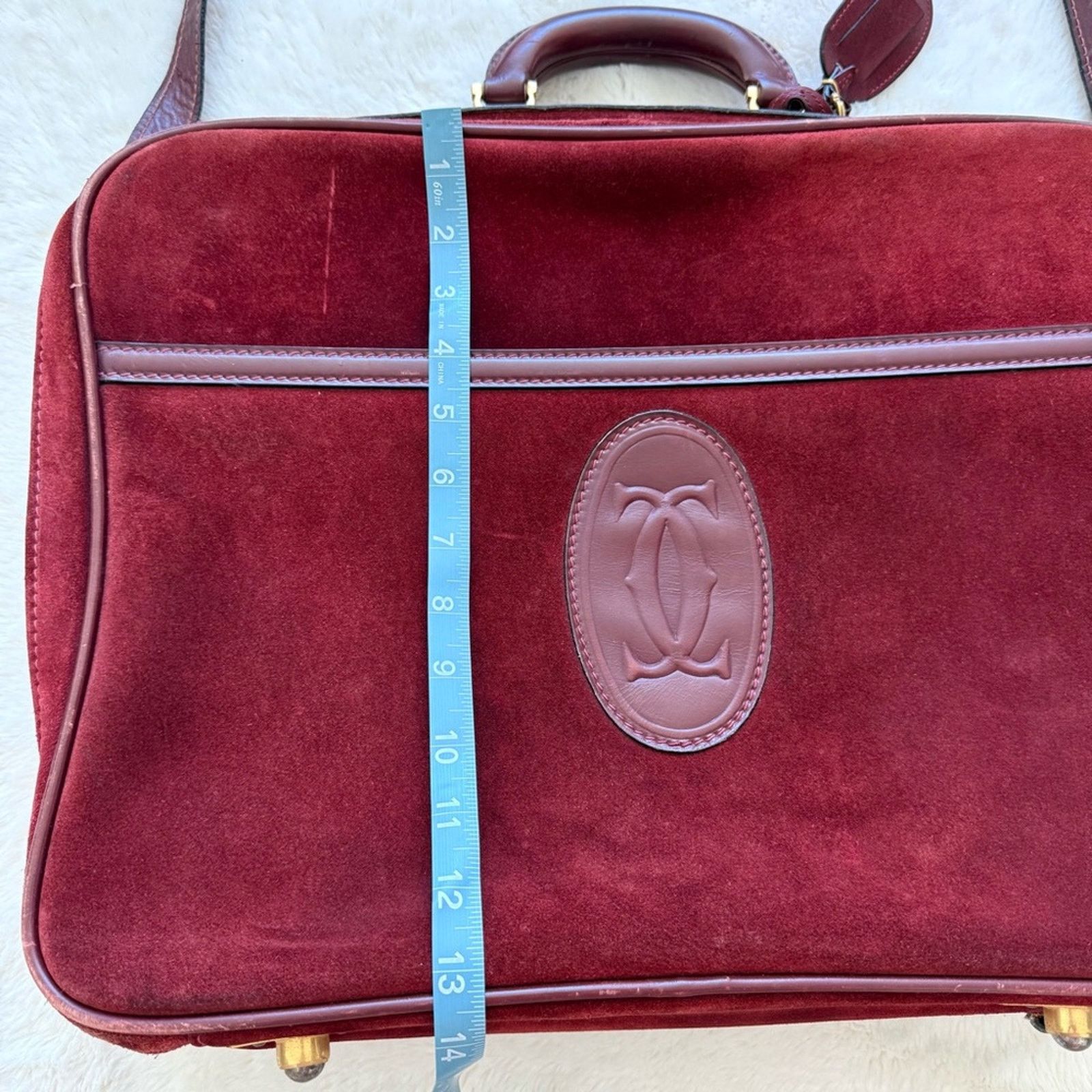 Cartier Cartier Vintage Must Trunk Travel Shoulder Bag Authentic Size ONE SIZE - 6 Thumbnail