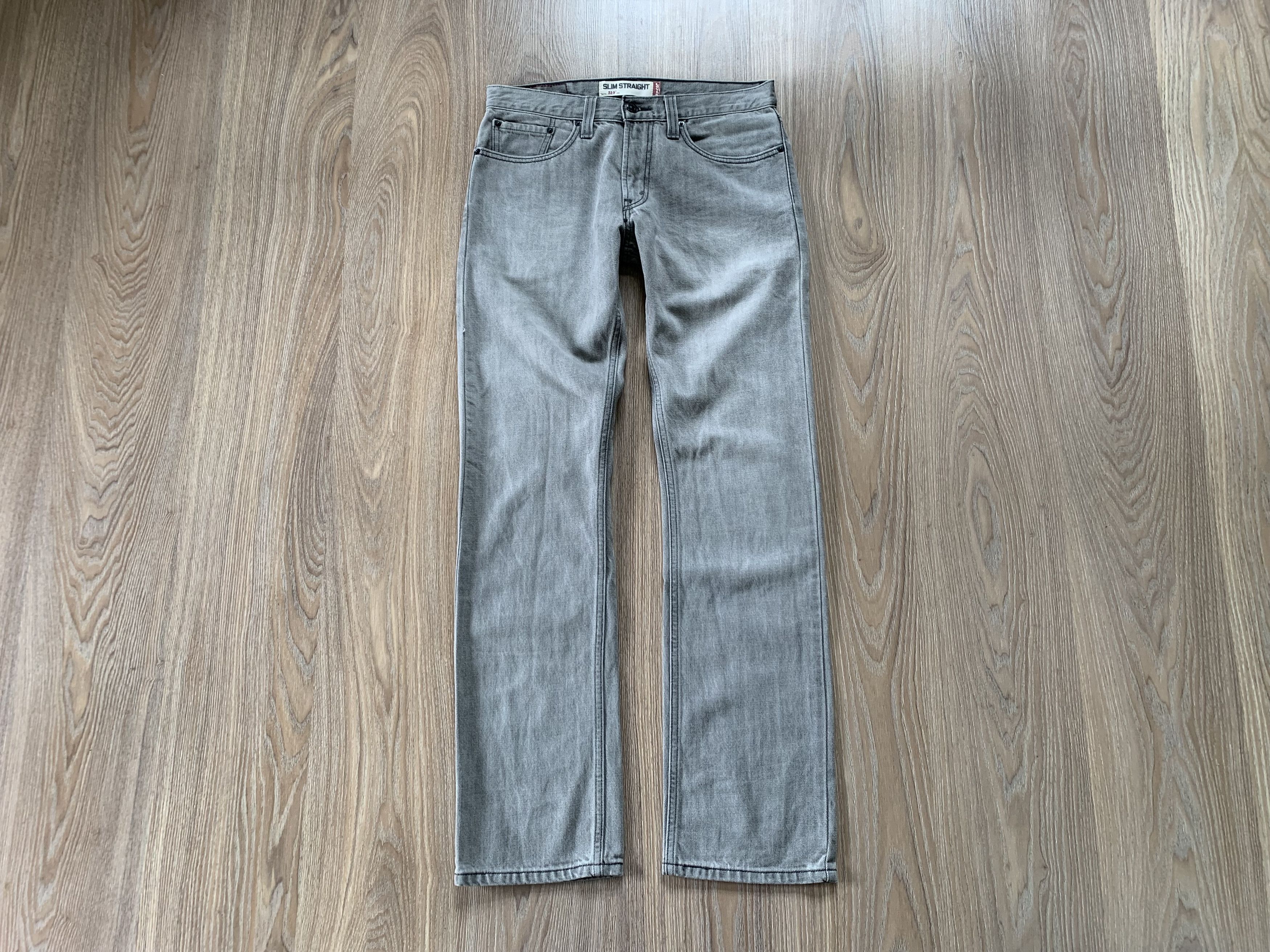 Levi's × Levi's Vintage Clothing × Vintage Levis 514 Slim Straight Vintage Grey Denim Jeans Size US 32 / EU 48 - 1 Thumbnail