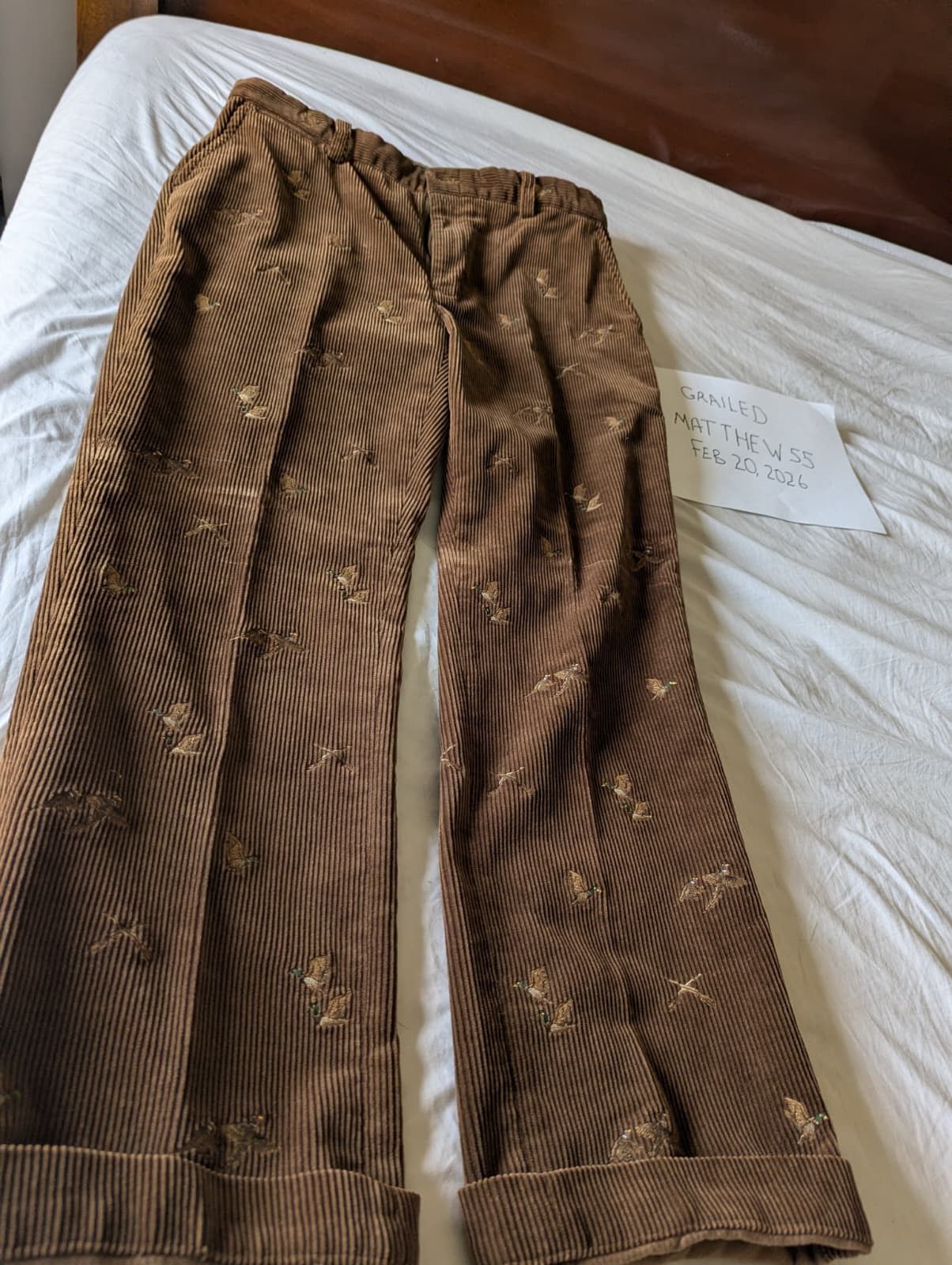 Other Polo by Ralph Lauren Vintage Curduroy Size US 36 / EU 52 - 5 Thumbnail