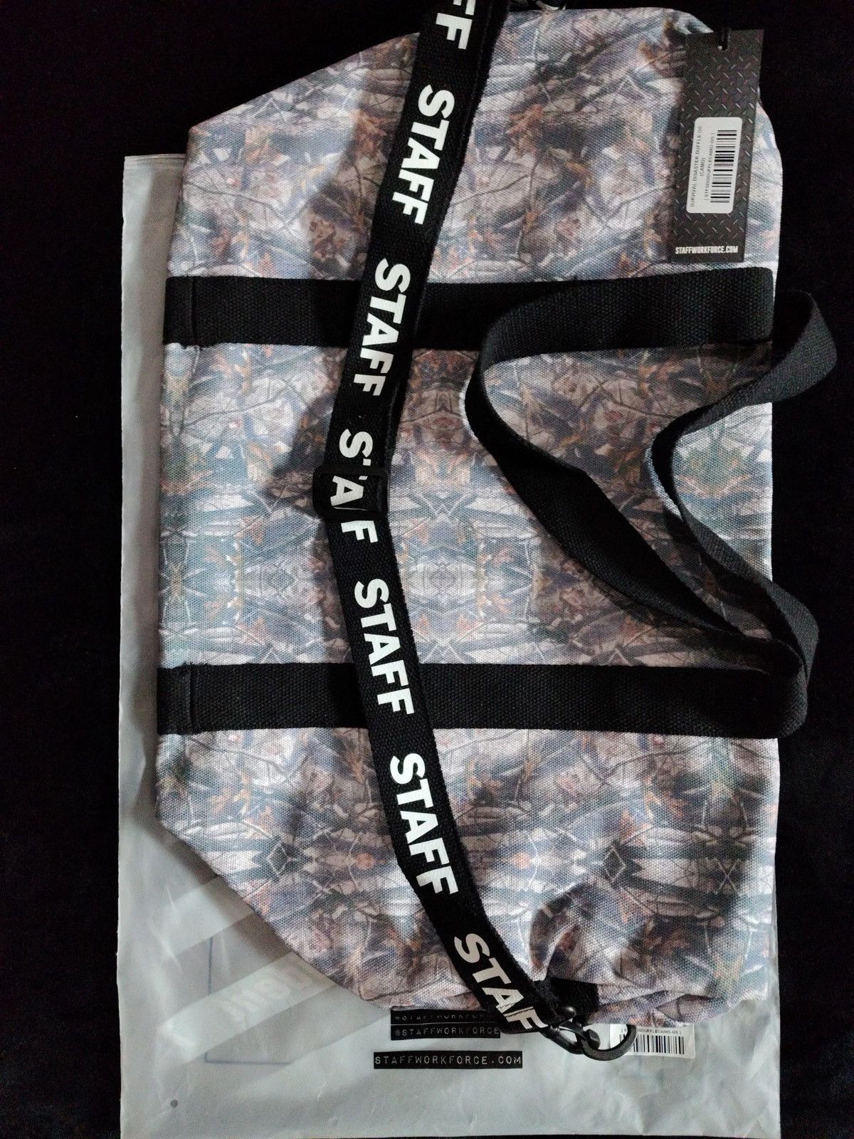 STAFF WORKFORCE Survival disaster duffle (camo) Size ONE SIZE - 6 Thumbnail