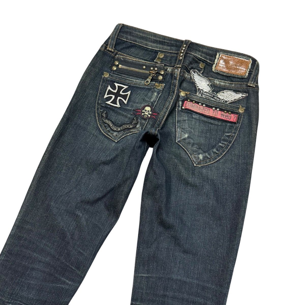 Robins Jeans Robin's Jeans Rock N Roll Denim Jeans Size 25" / US 0 / IT 36 - 1 Thumbnail
