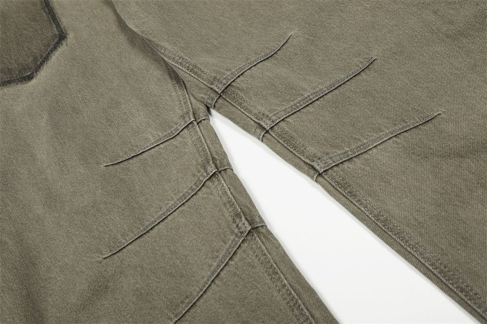 Vintage Street casual men's washed distressed scimitar pants Size US 32 / EU 48 - 4 Thumbnail