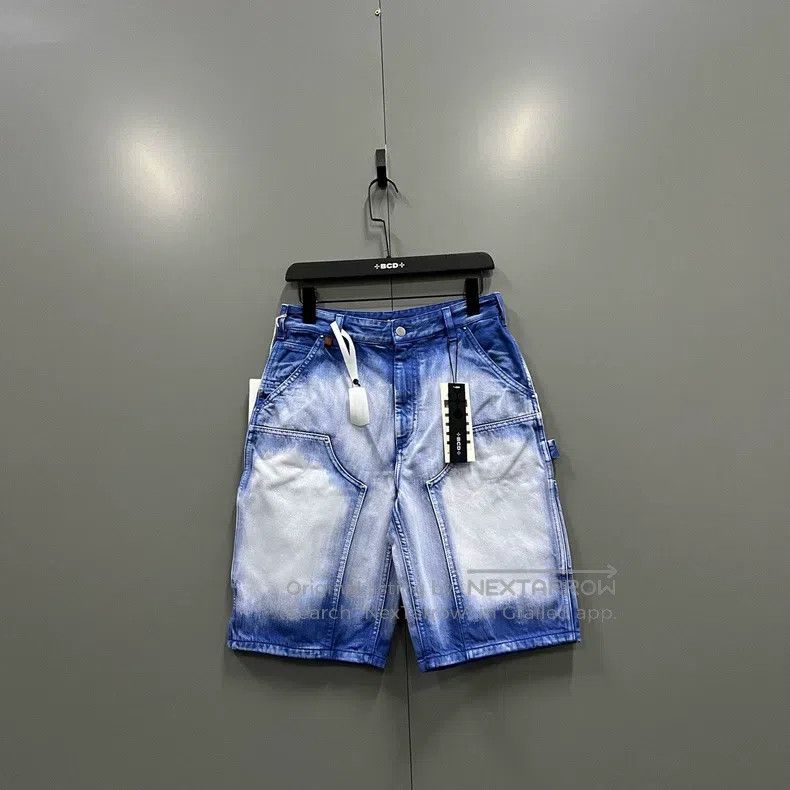 Acne Studios Acne Studios size XS Tie-Dye Washed Denim Shorts Size US 28 / EU 44 - 1 Thumbnail