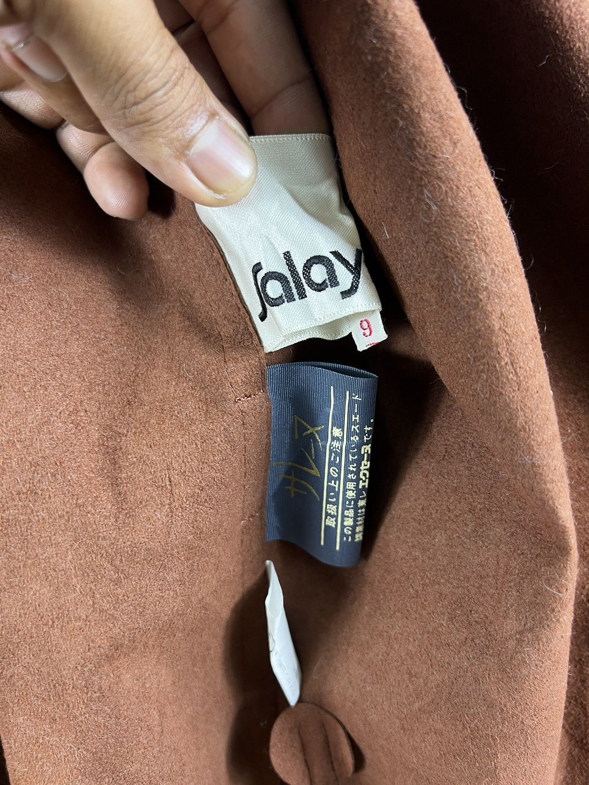 Japanese Brand 🔥 SUEDE LEATHER LONG JACKET Size M / US 6-8 / IT 42-44 - 8 Thumbnail