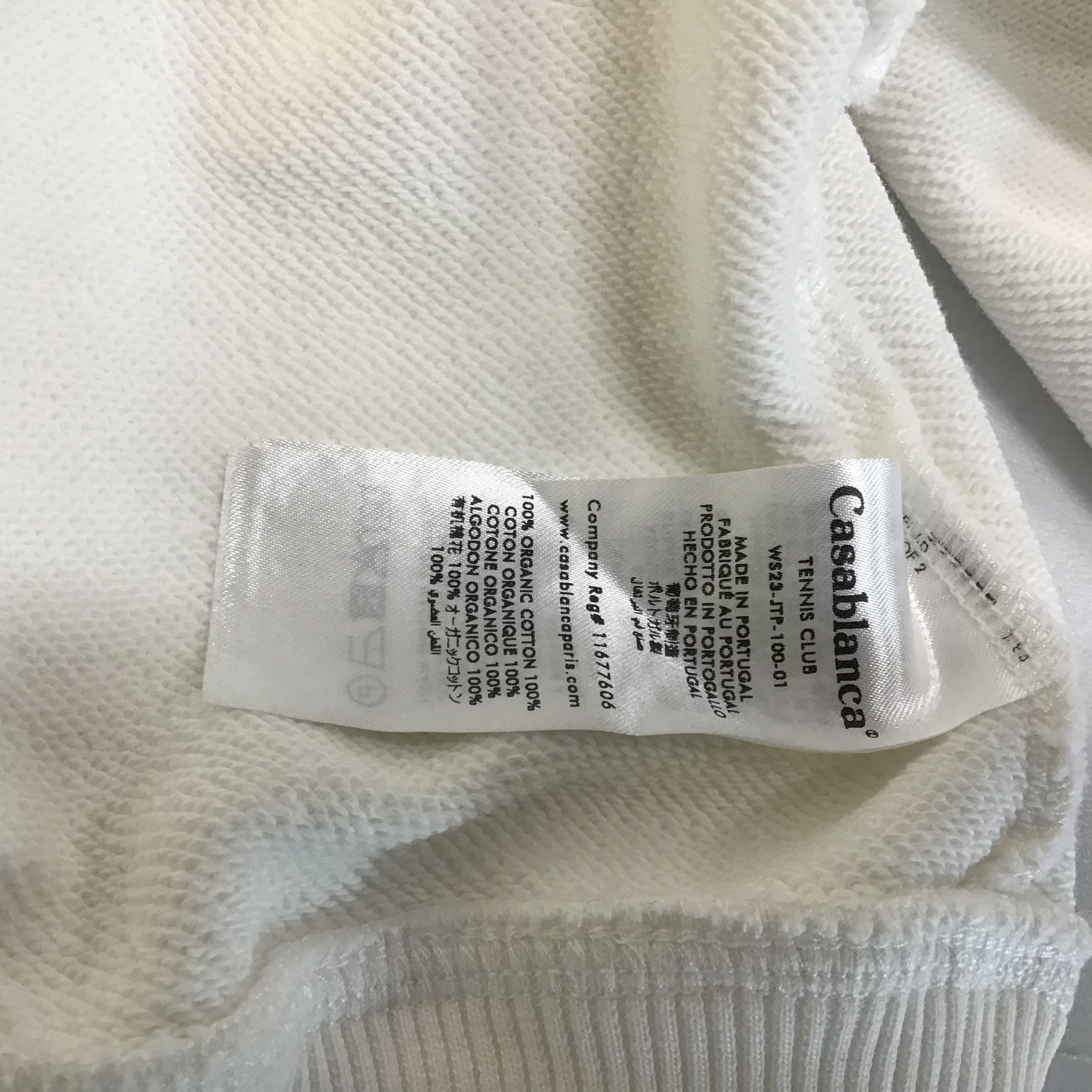 Casablanca Casablanca Casa Clouds Cropped Sweatshirt Size L / US 10 / IT 46 - 7 Thumbnail