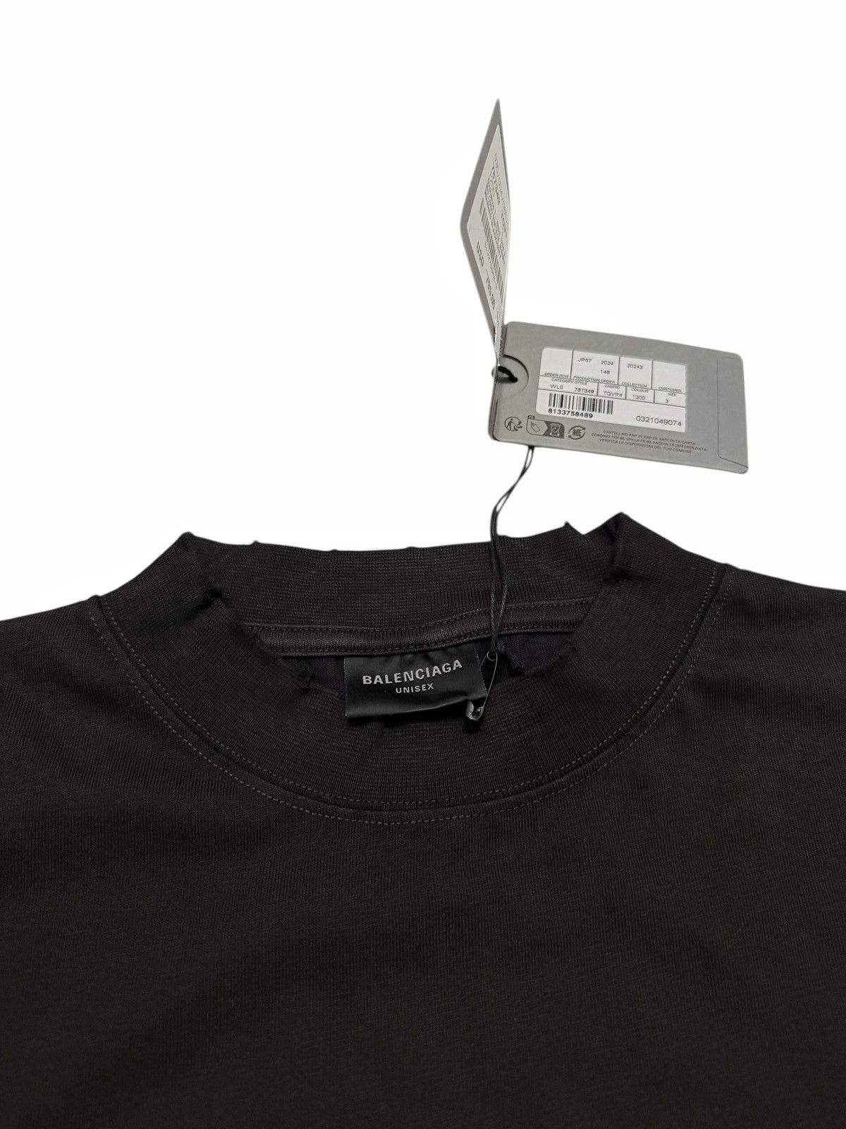 Balenciaga No Logo Distressed Faded Oversized Shirt Size US L / EU 52-54 / 3 - 7 Thumbnail