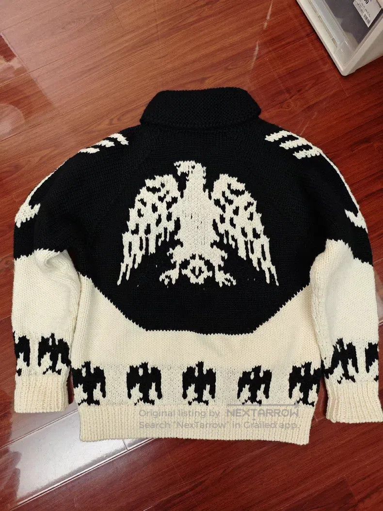 Neighborhood Neighborhood Eagle Heavyweight Wool Knit Sweater Size US XL / EU 56 / 4 - 1 Thumbnail