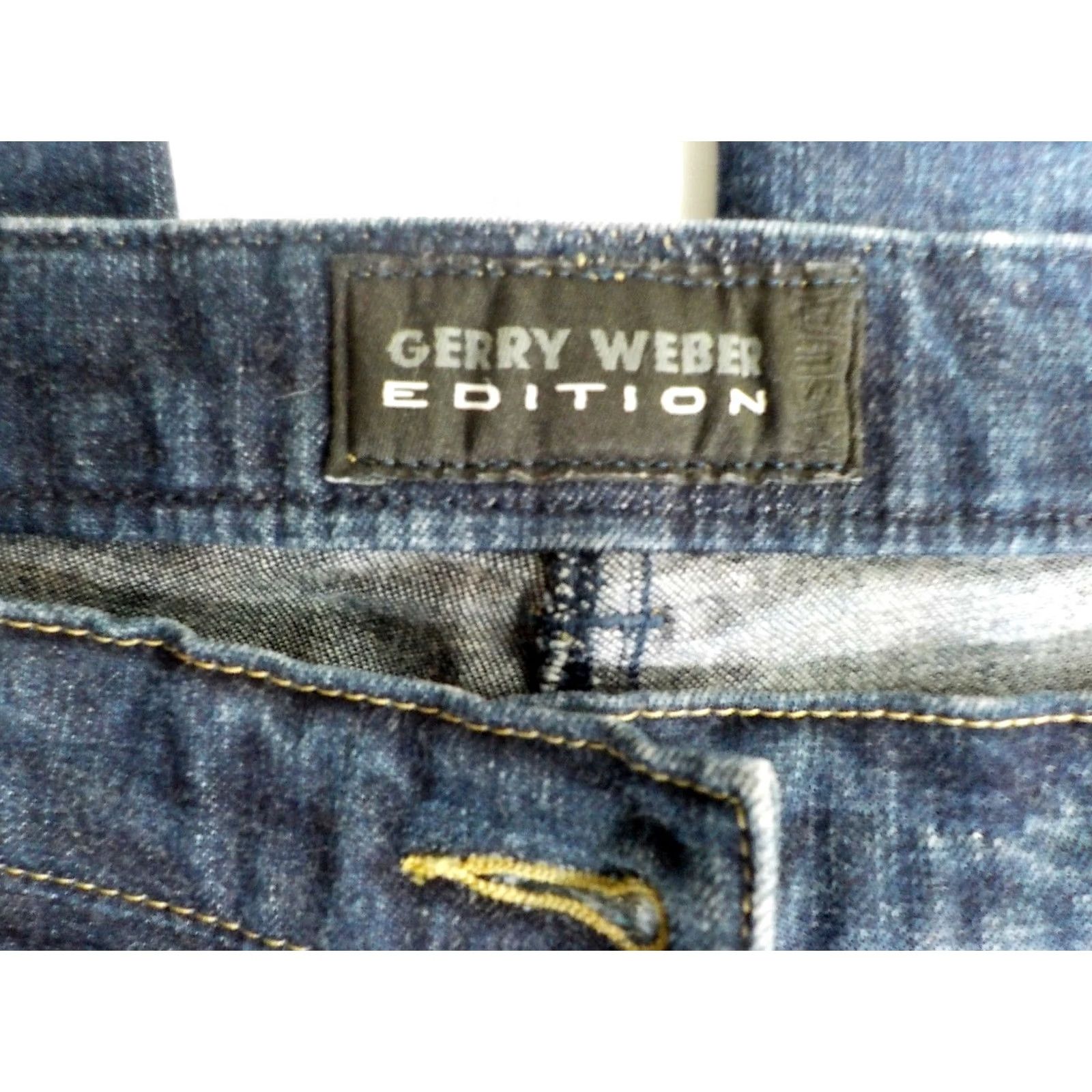 Gerry Weber Gerry Weber Edition Casual Jeans Bootcut Blue 14 Inseam 31 Animal Print Bottoms Zipper Fly 5 Pocket Womens Size 36" / US 14 / IT 50 - 3 Thumbnail