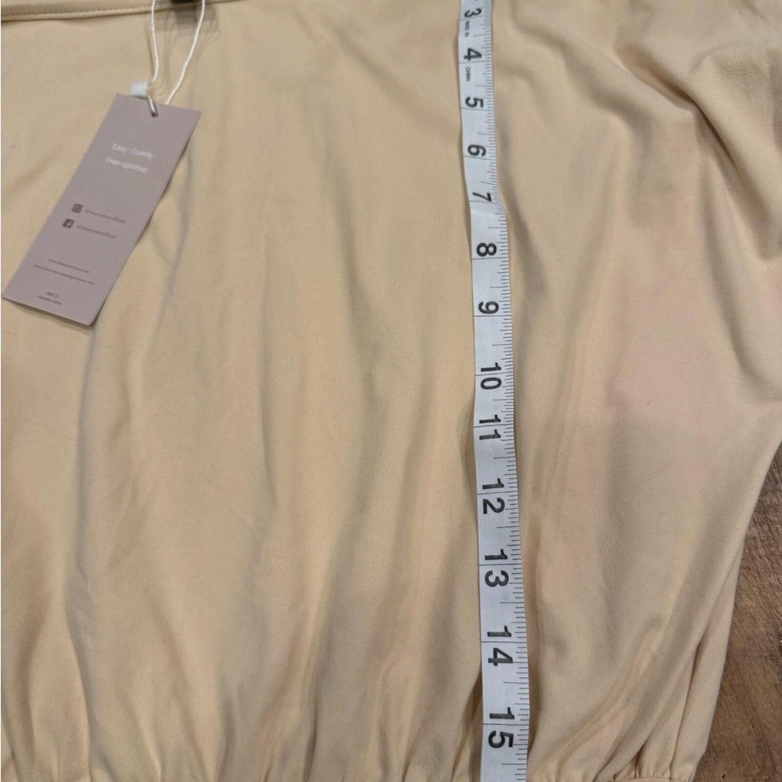 Other NWT SET Emery Rose Soft Stretch Bodysuit Vanilla & Gray M Size ONE SIZE - 9 Thumbnail